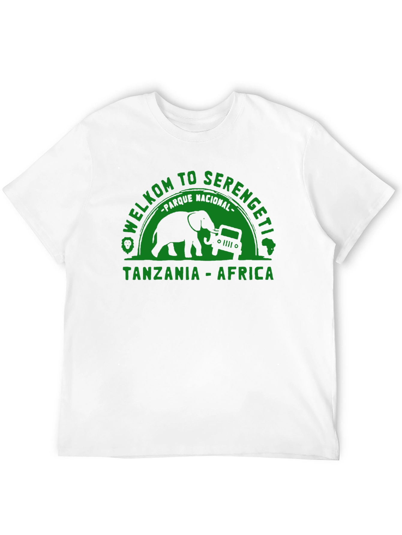Welcome to Serengeti T-Shirt - Black