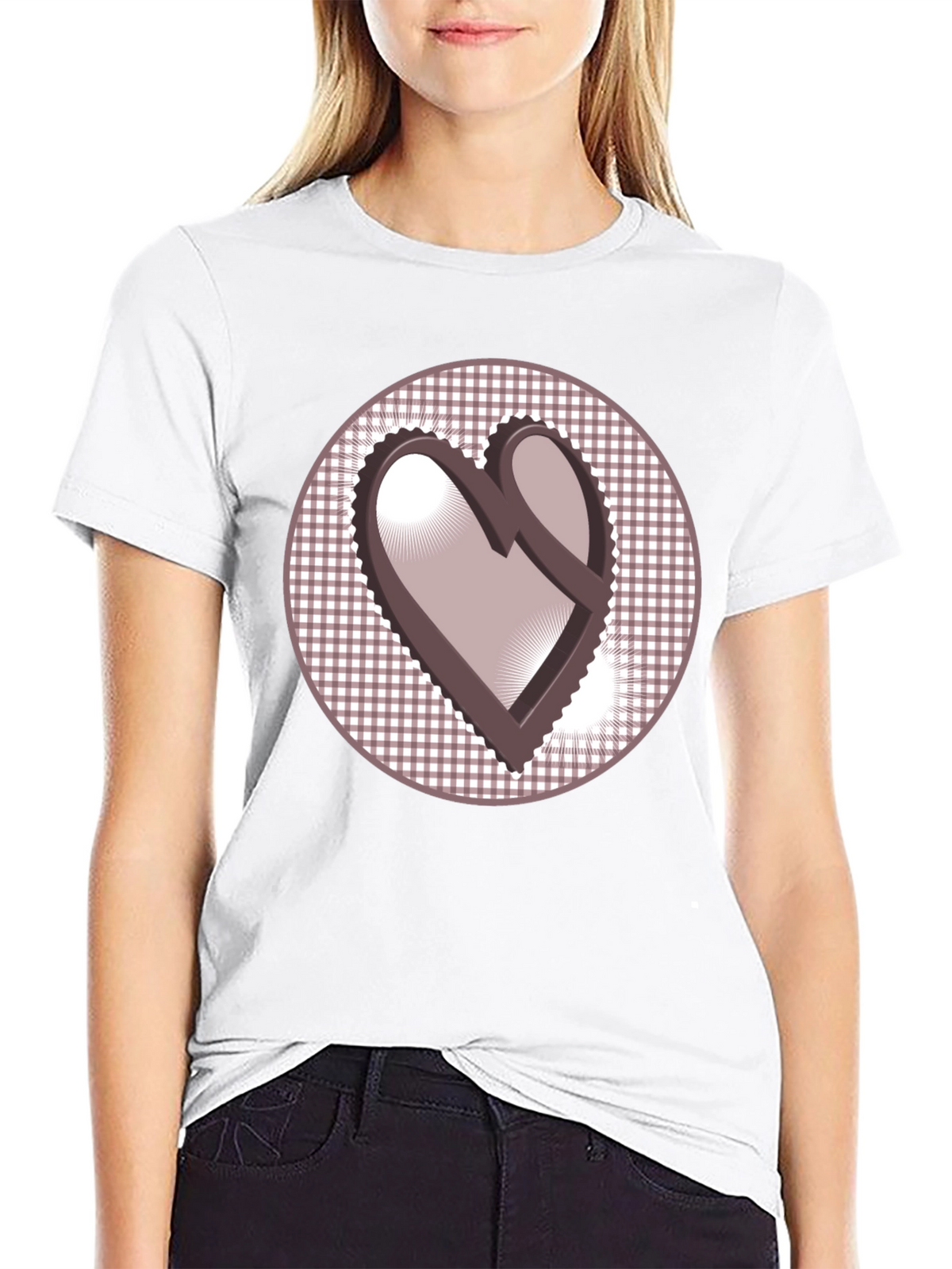 Heart Graphic Tee - Stylish Casual Wear