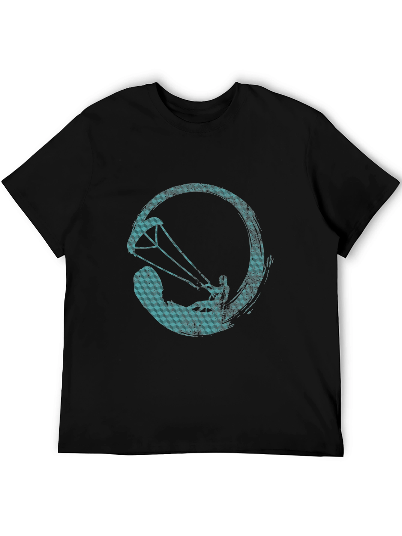 Kitesurfing Zen Circle Tee - Black