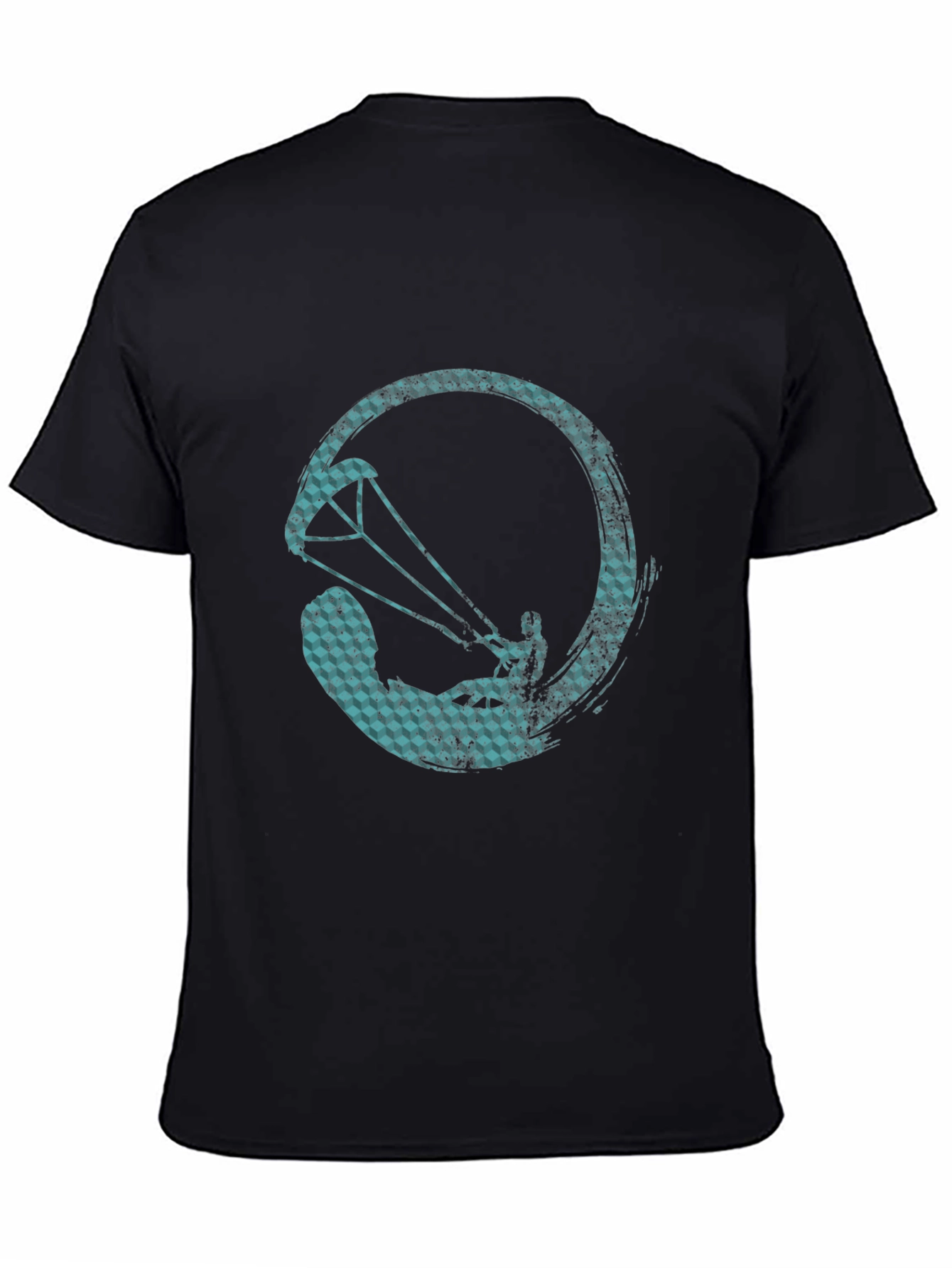 Kitesurfing Zen Circle Tee - Black
