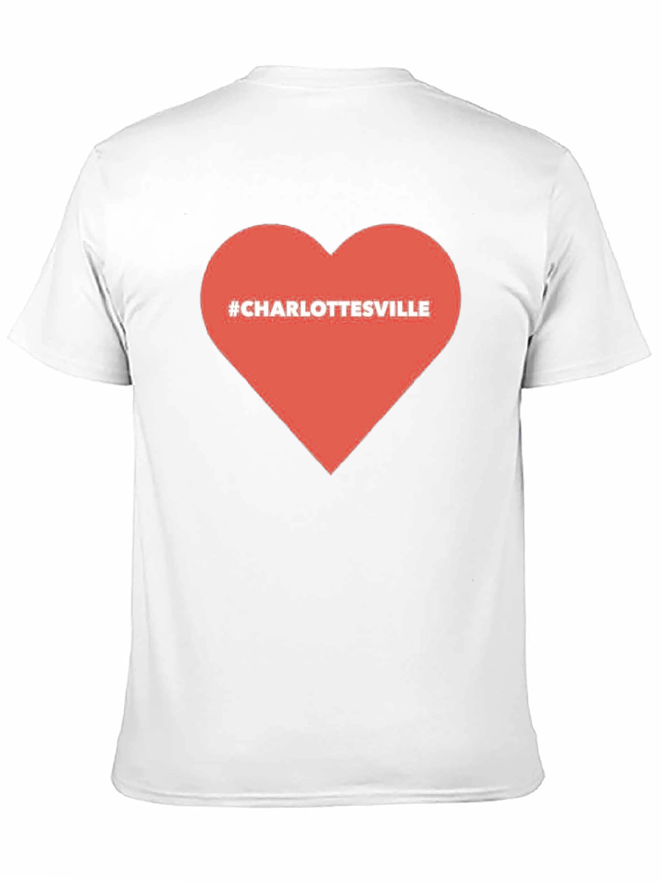 Charlottesville Heart T-Shirt - Show Your Support!