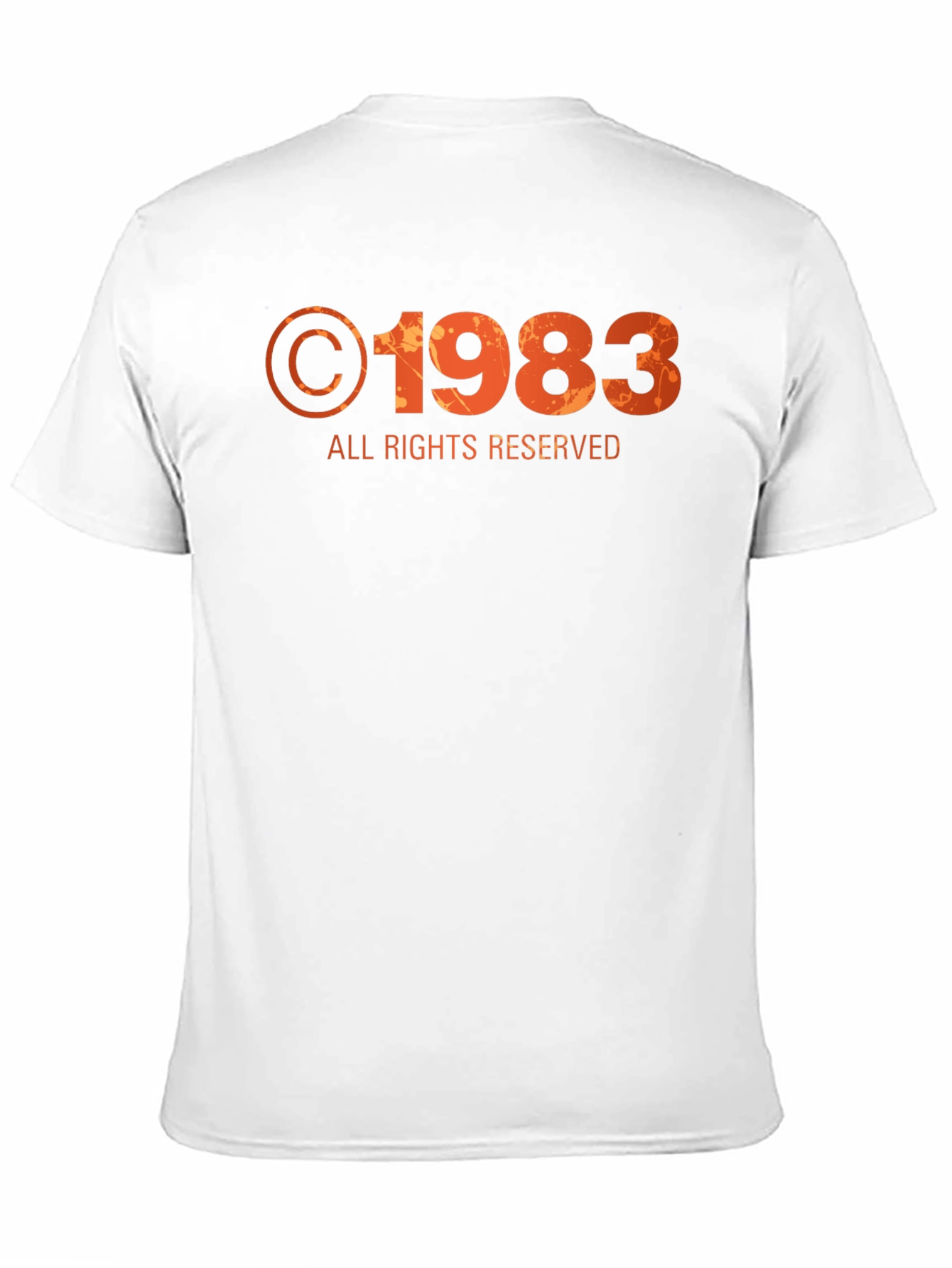 Copyright 1983 Graphic Tee - Retro Style