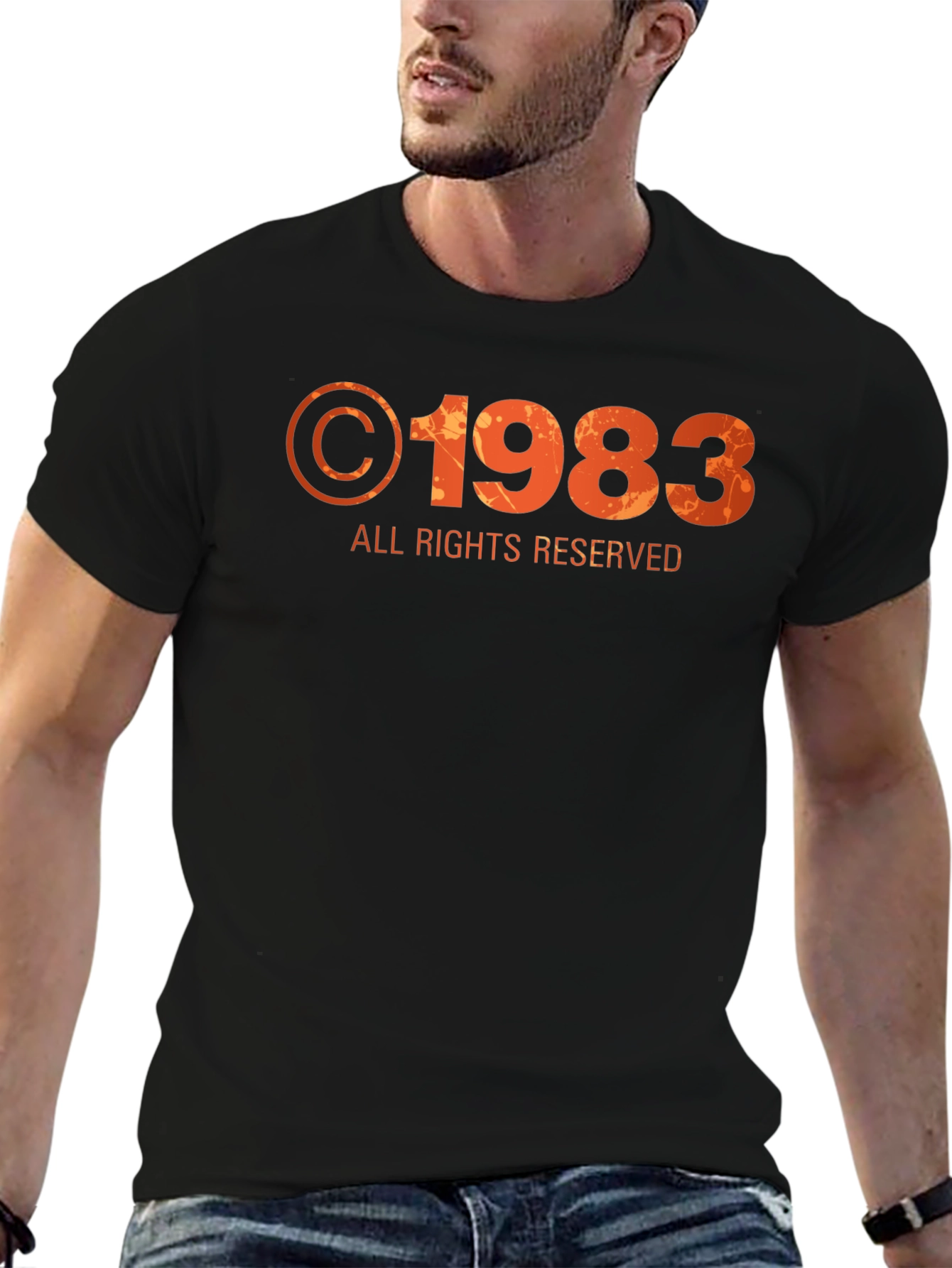 Copyright 1983 Graphic Tee - Retro Style