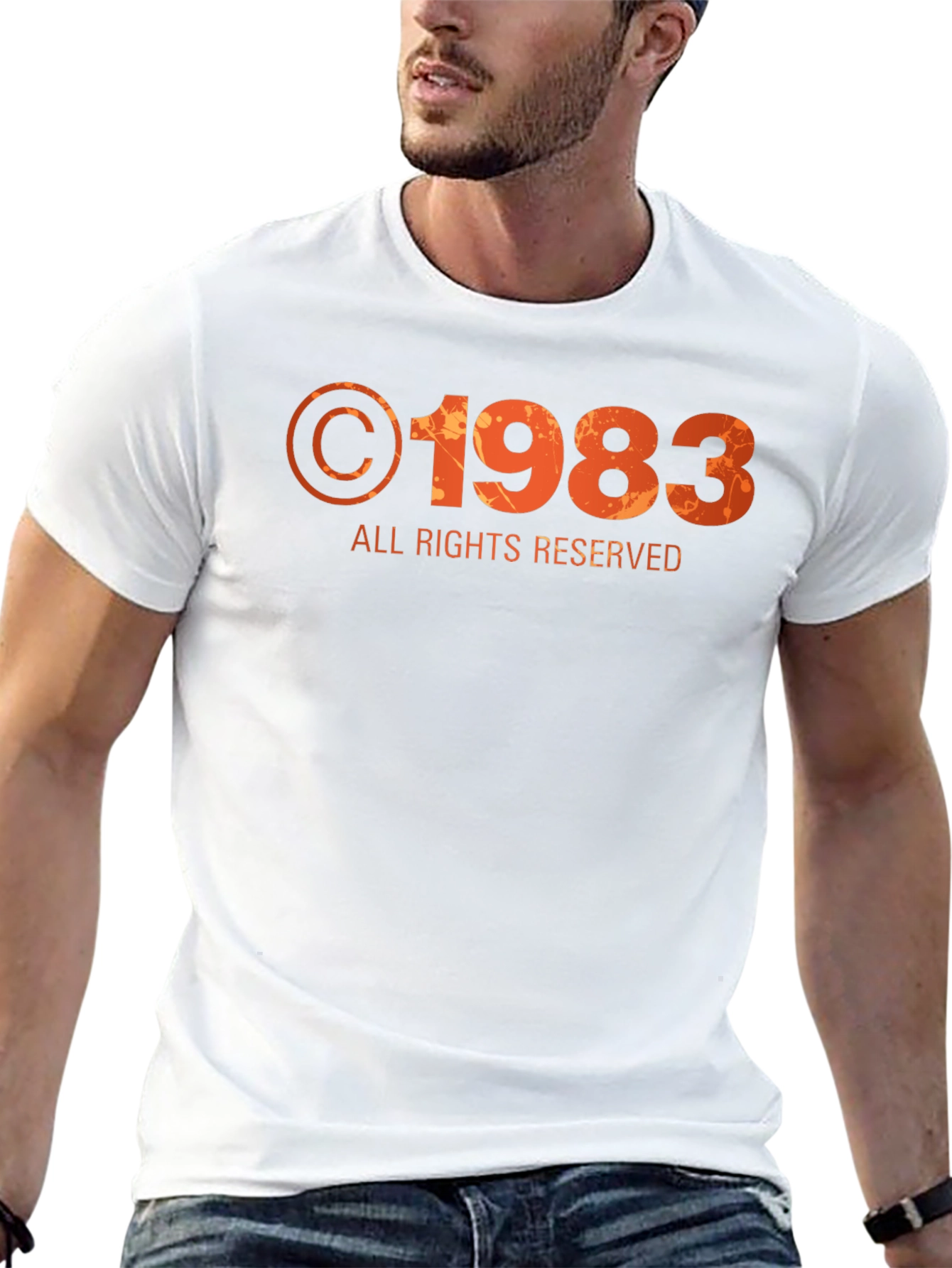 Copyright 1983 Graphic Tee - Retro Style