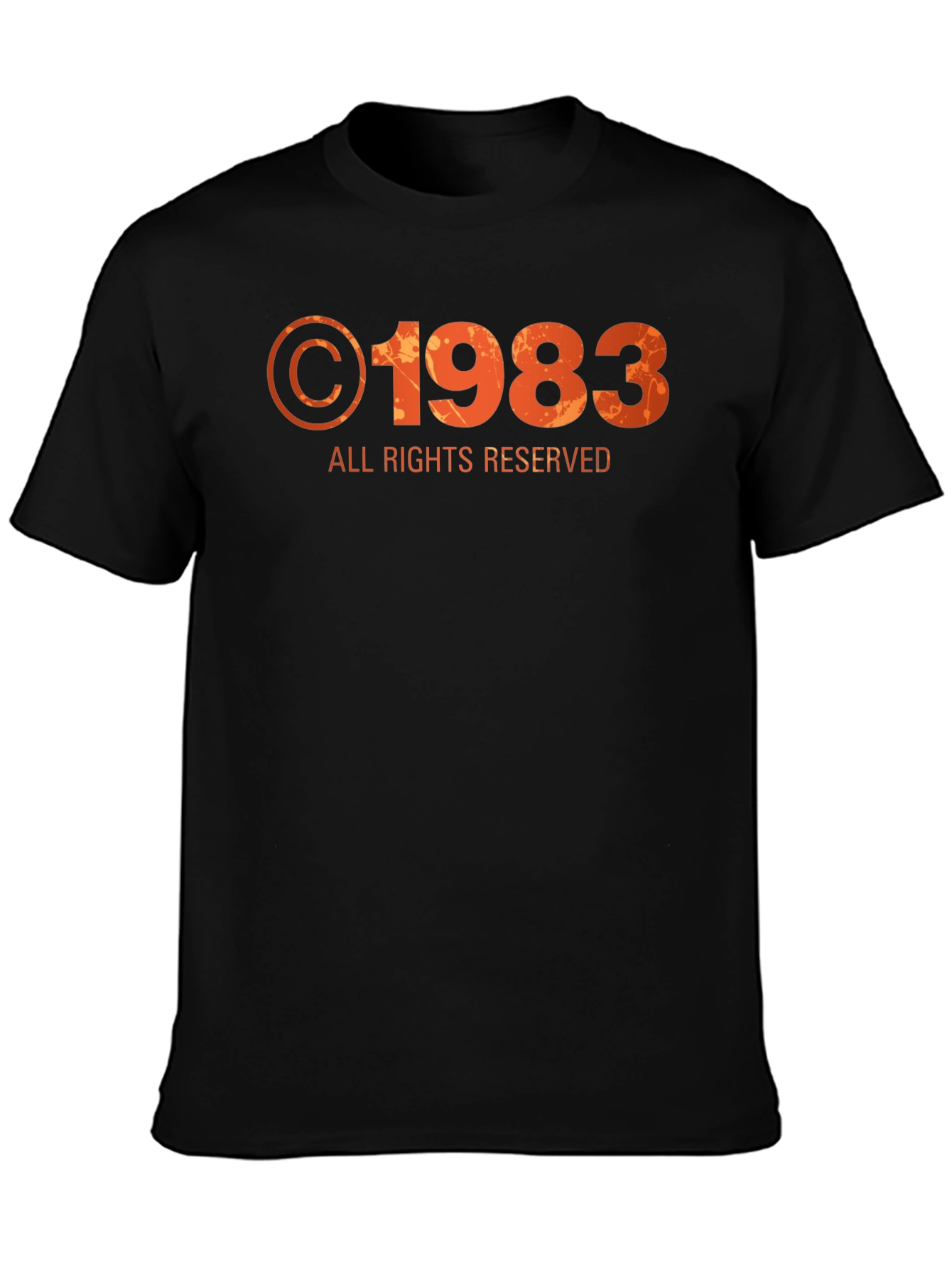 Copyright 1983 Graphic Tee - Retro Style