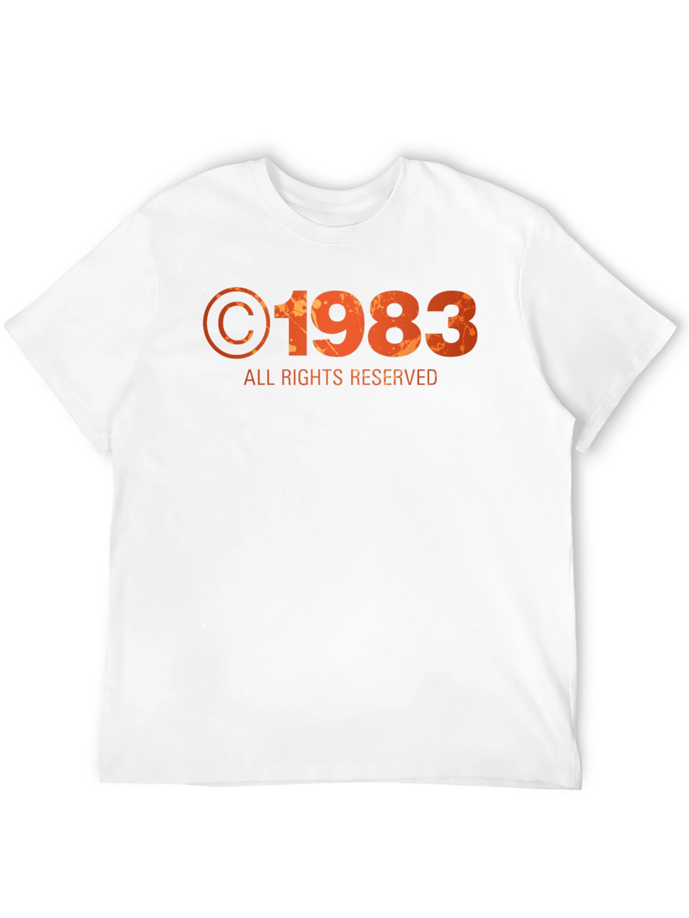 Copyright 1983 Graphic Tee - Retro Style