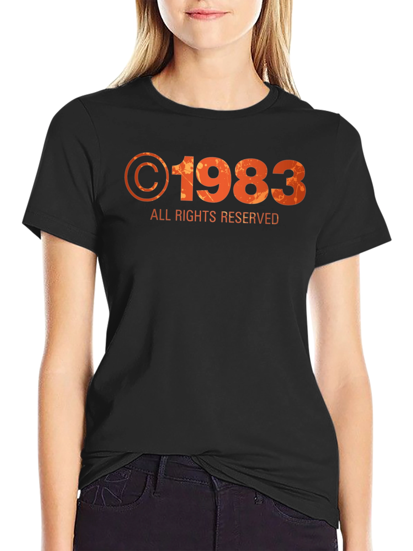 Copyright 1983 Graphic Tee - Retro Style
