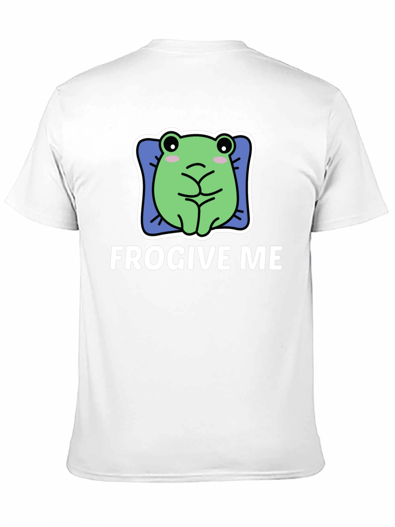 FROGIVE ME Funny Frog Graphic T-Shirt