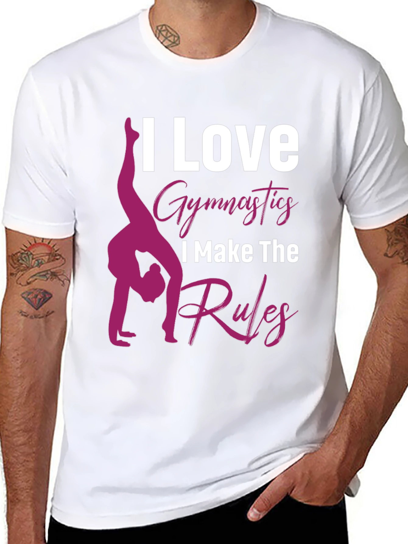 I Love Gymnastics T-Shirt