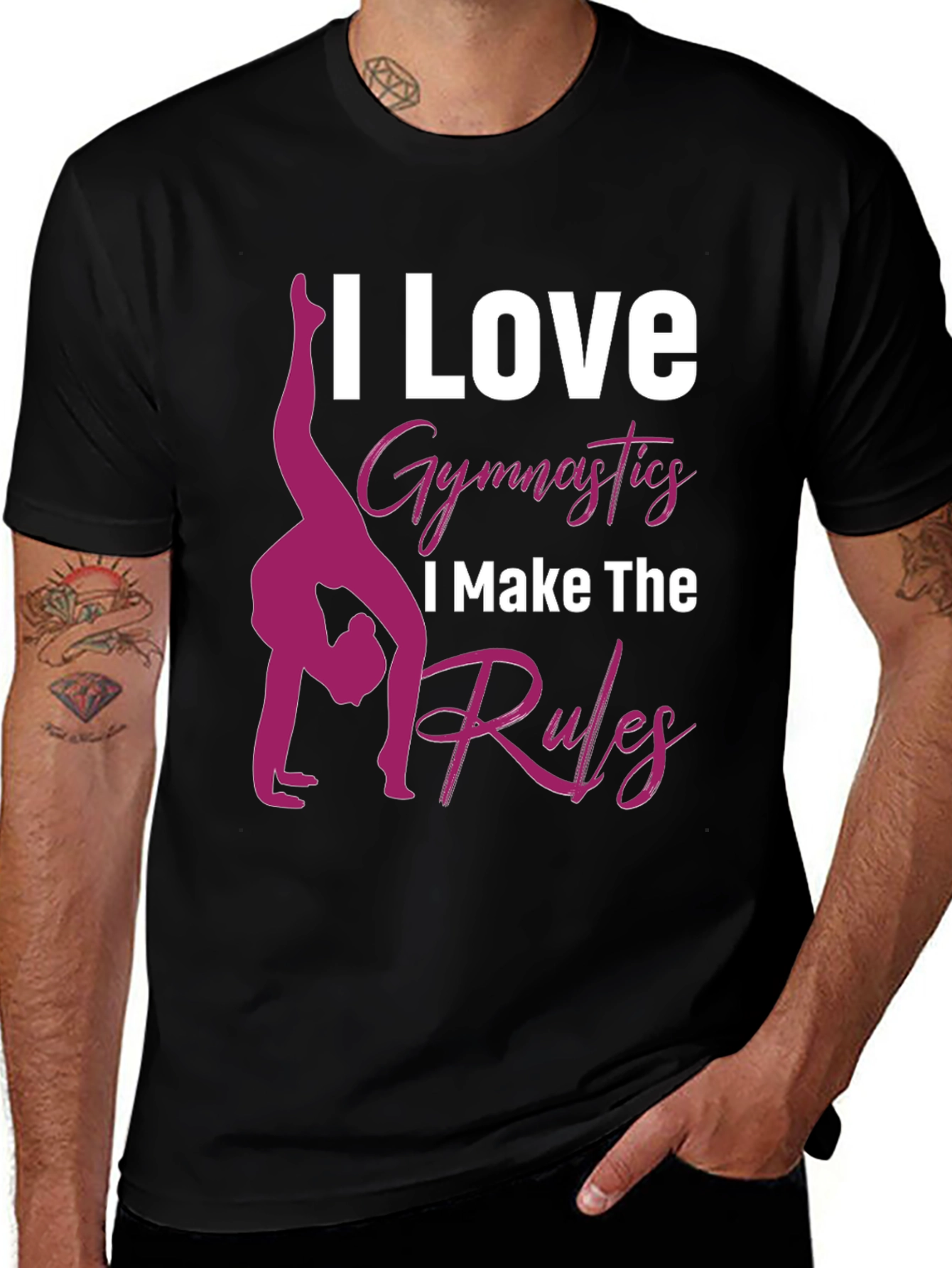 I Love Gymnastics T-Shirt