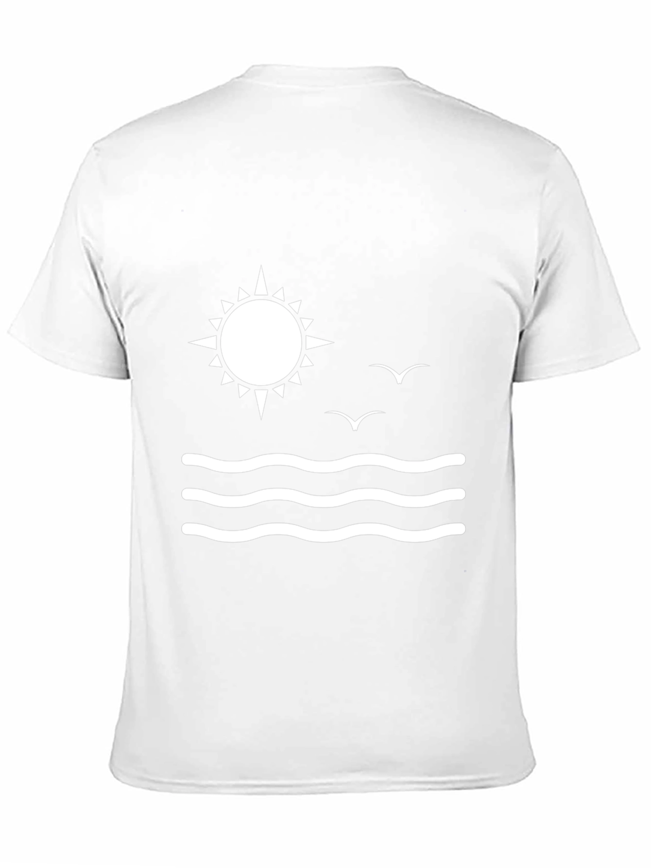 Summer Vibes Black T-Shirt