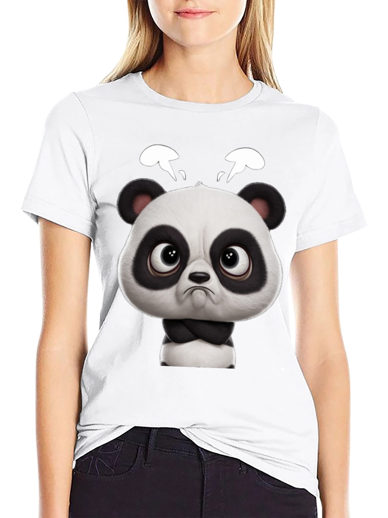 Grumpy Panda Graphic Tee