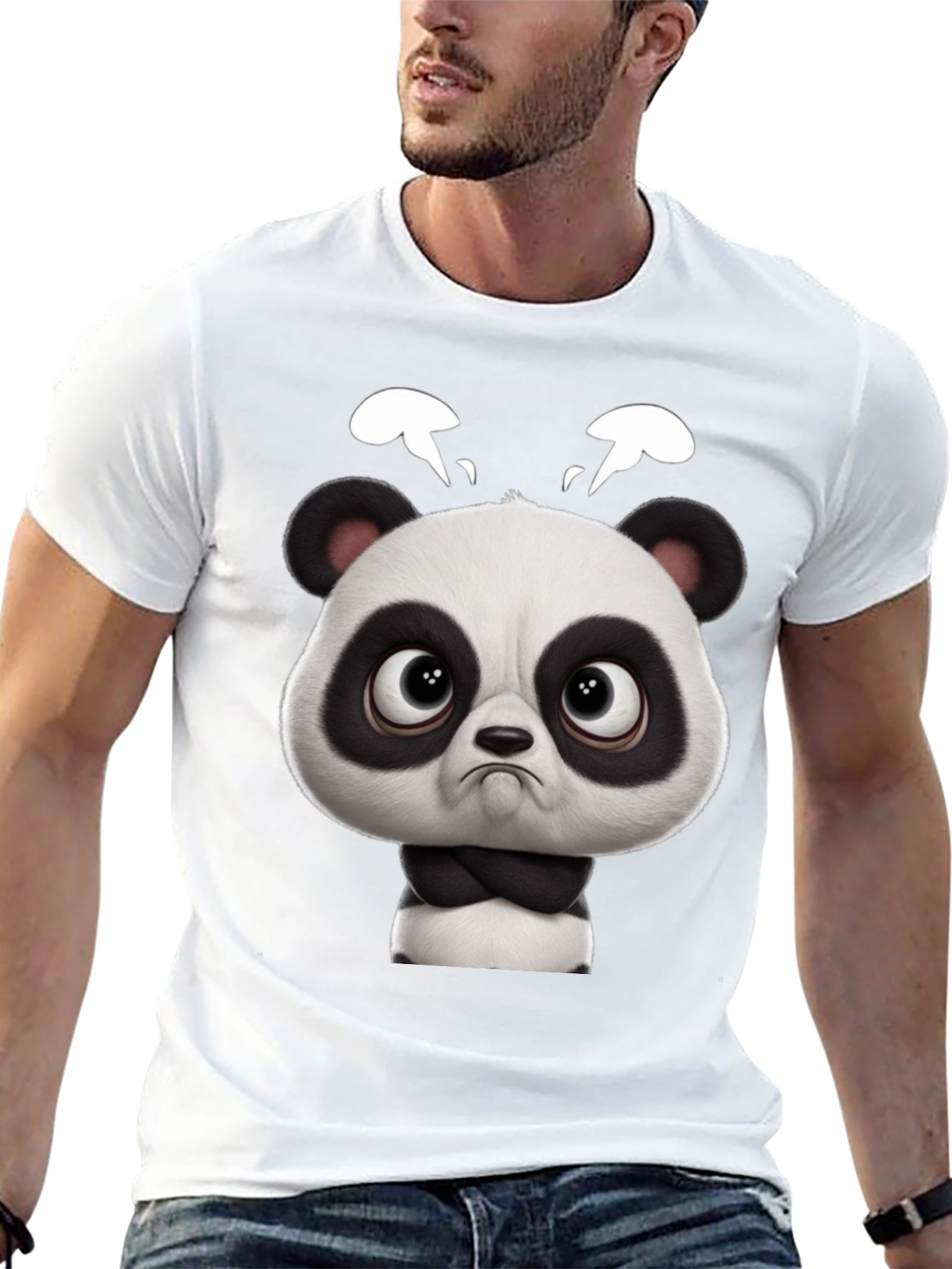 Grumpy Panda Graphic Tee