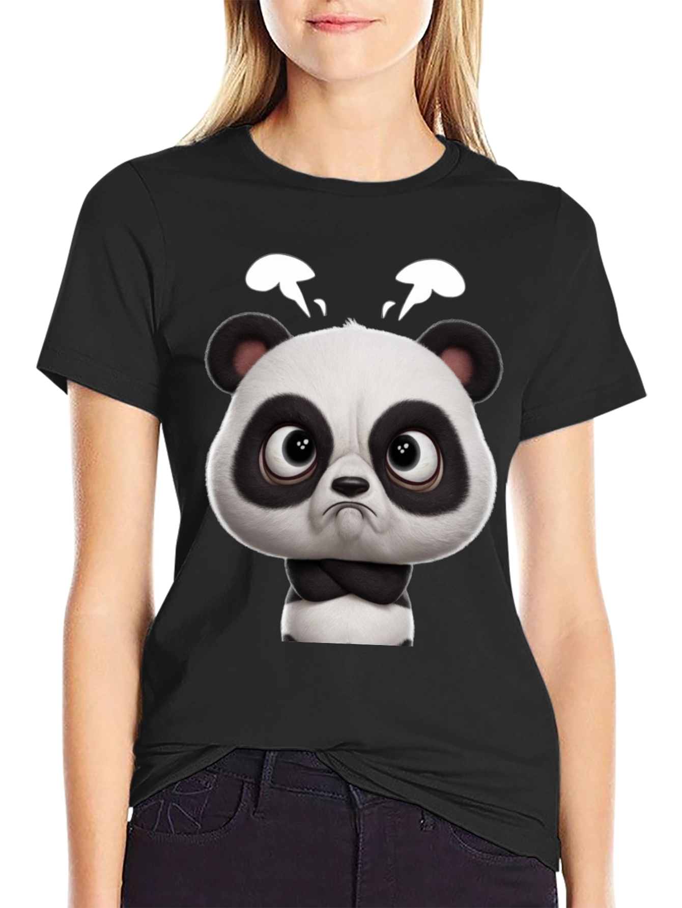 Grumpy Panda Graphic Tee