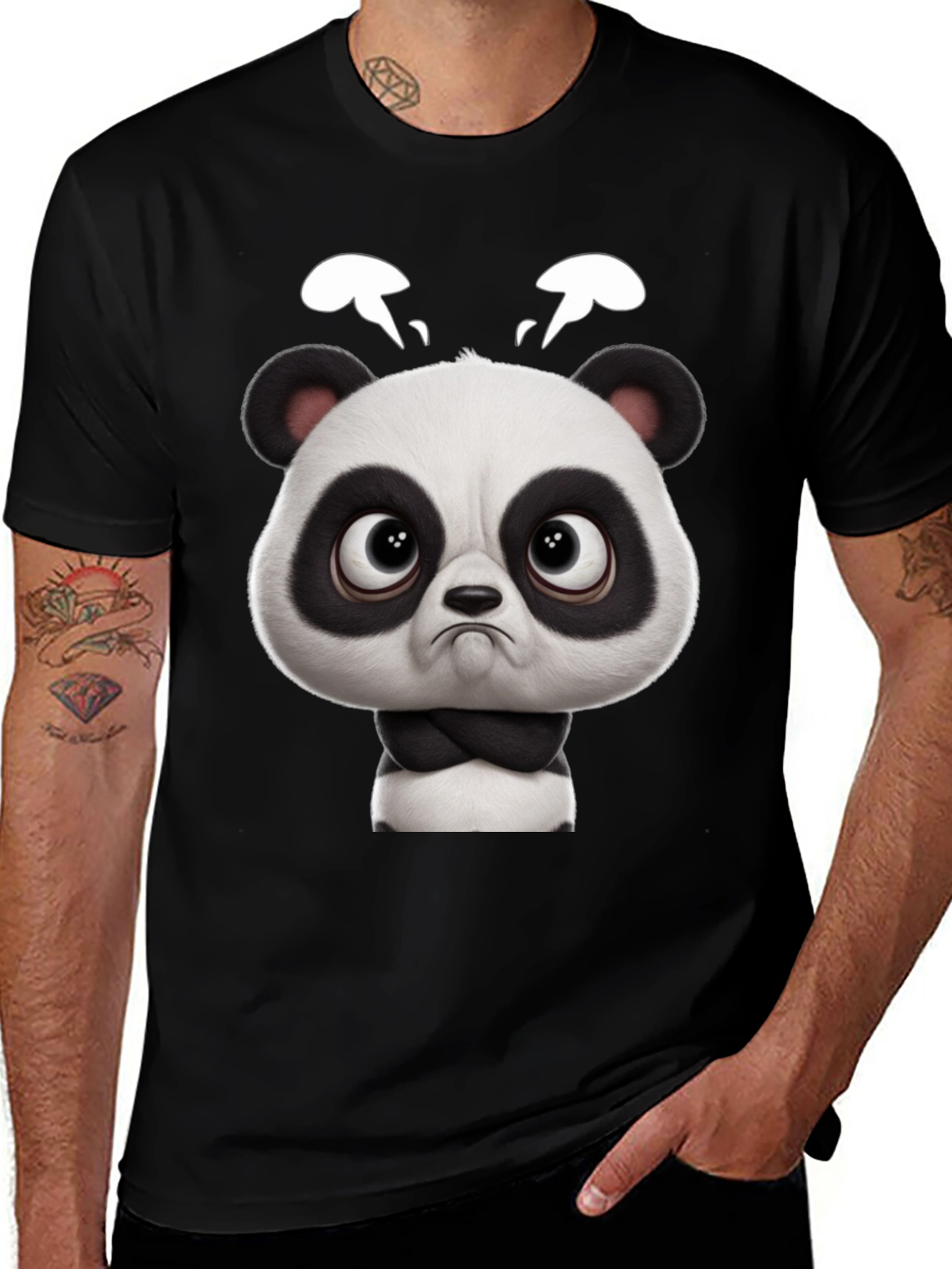 Grumpy Panda Graphic Tee
