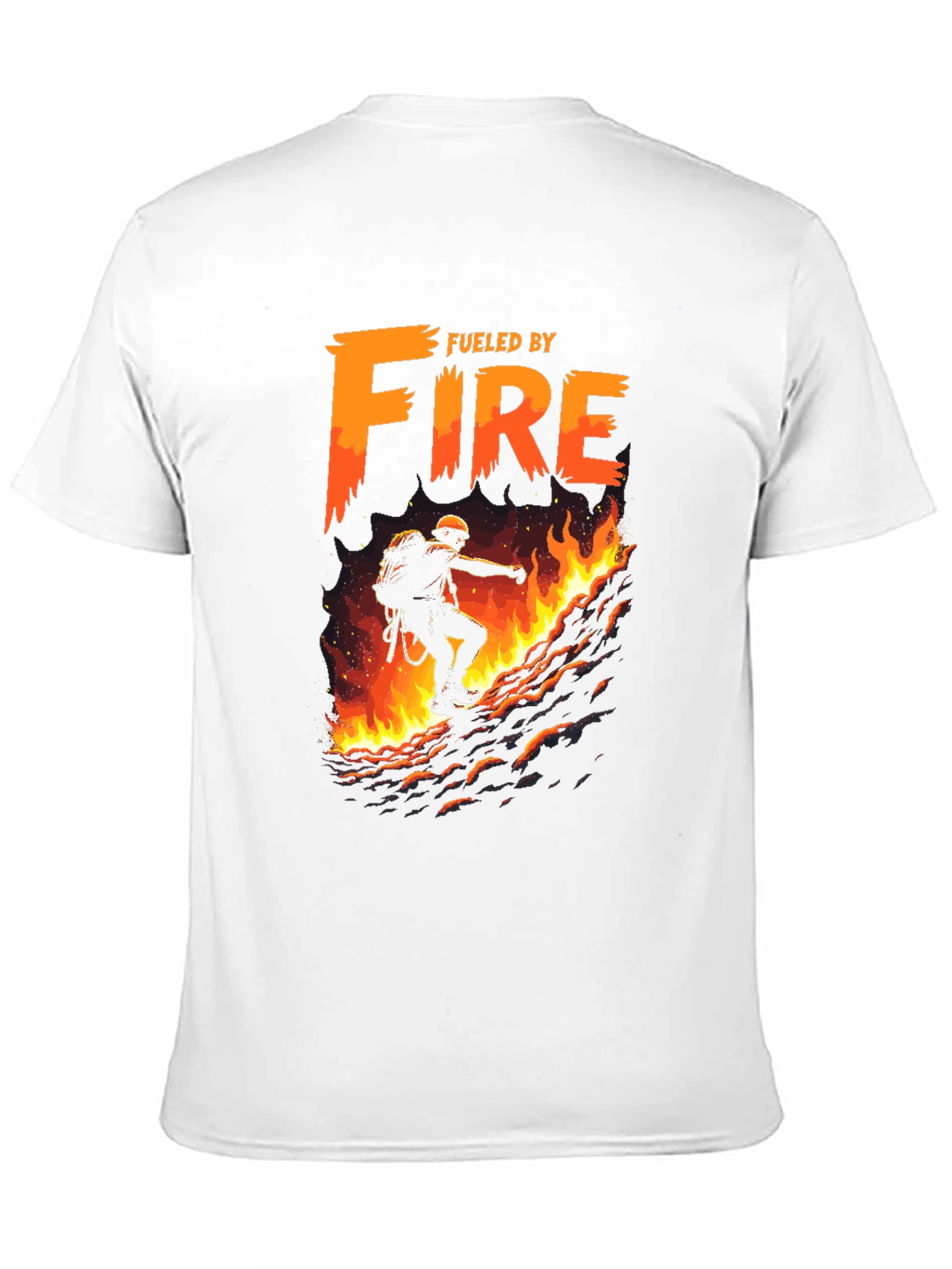 Fueled By Fire Graphic T-Shirt