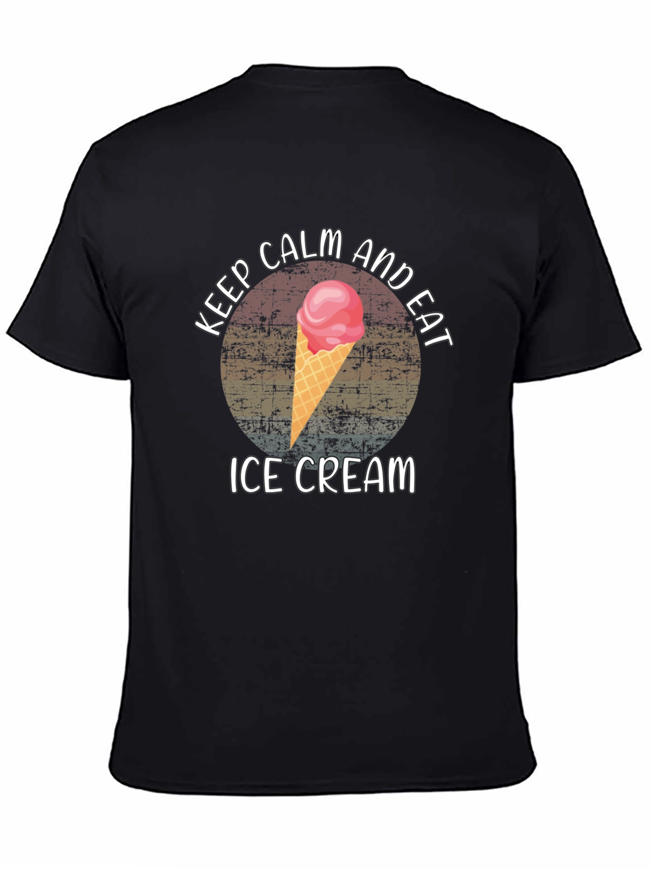 Keep Calm and Eat Ice Cream T-Shirt