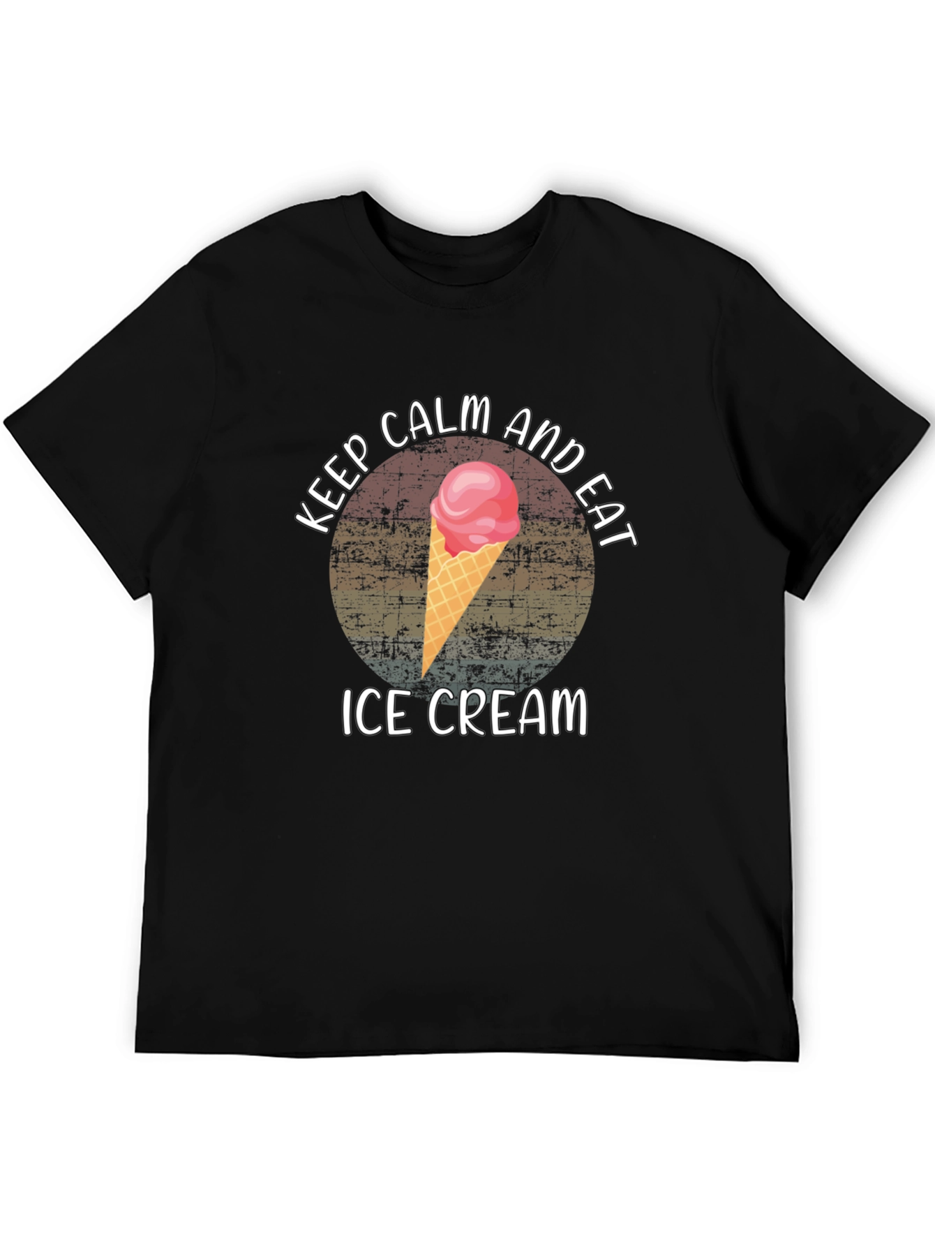 Keep Calm and Eat Ice Cream T-Shirt