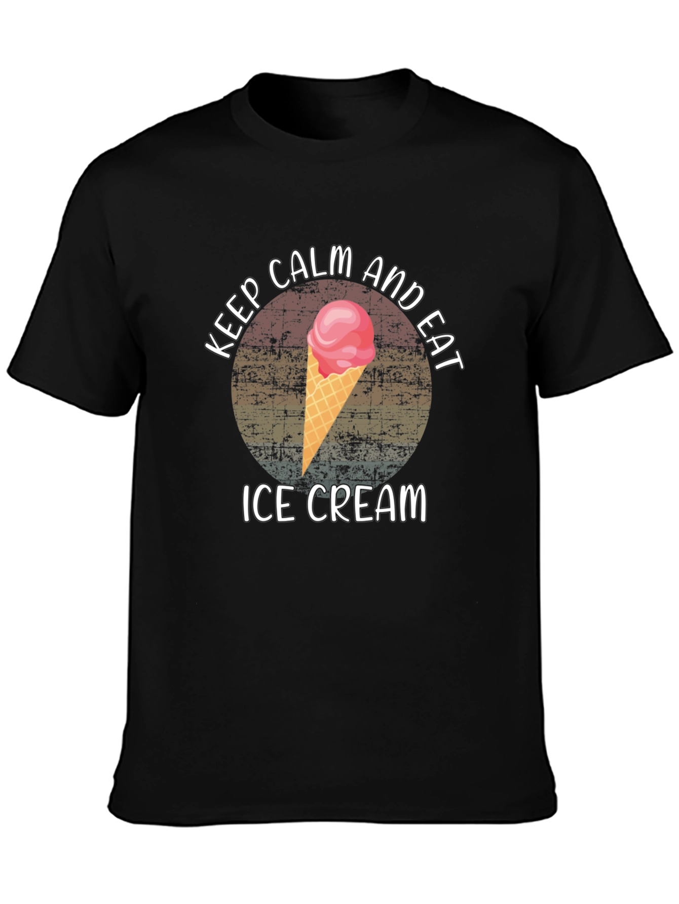 Keep Calm and Eat Ice Cream T-Shirt