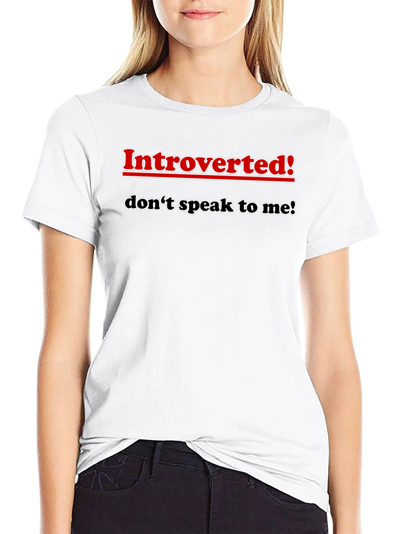 Introverted! Dont Speak to Me T-Shirt