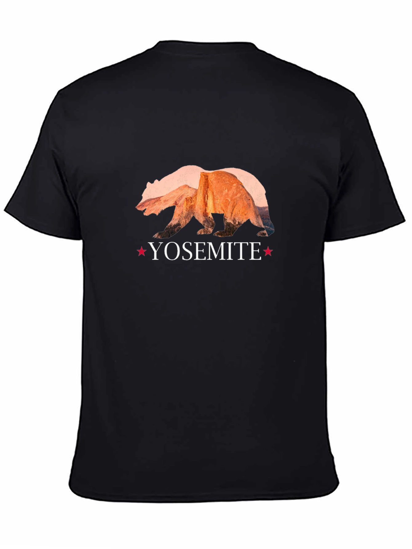 Yosemite Bear Graphic Tee - Nature Inspired Design