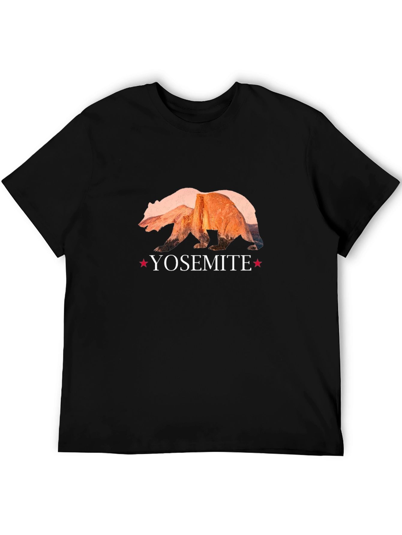 Yosemite Bear Graphic Tee - Nature Inspired Design