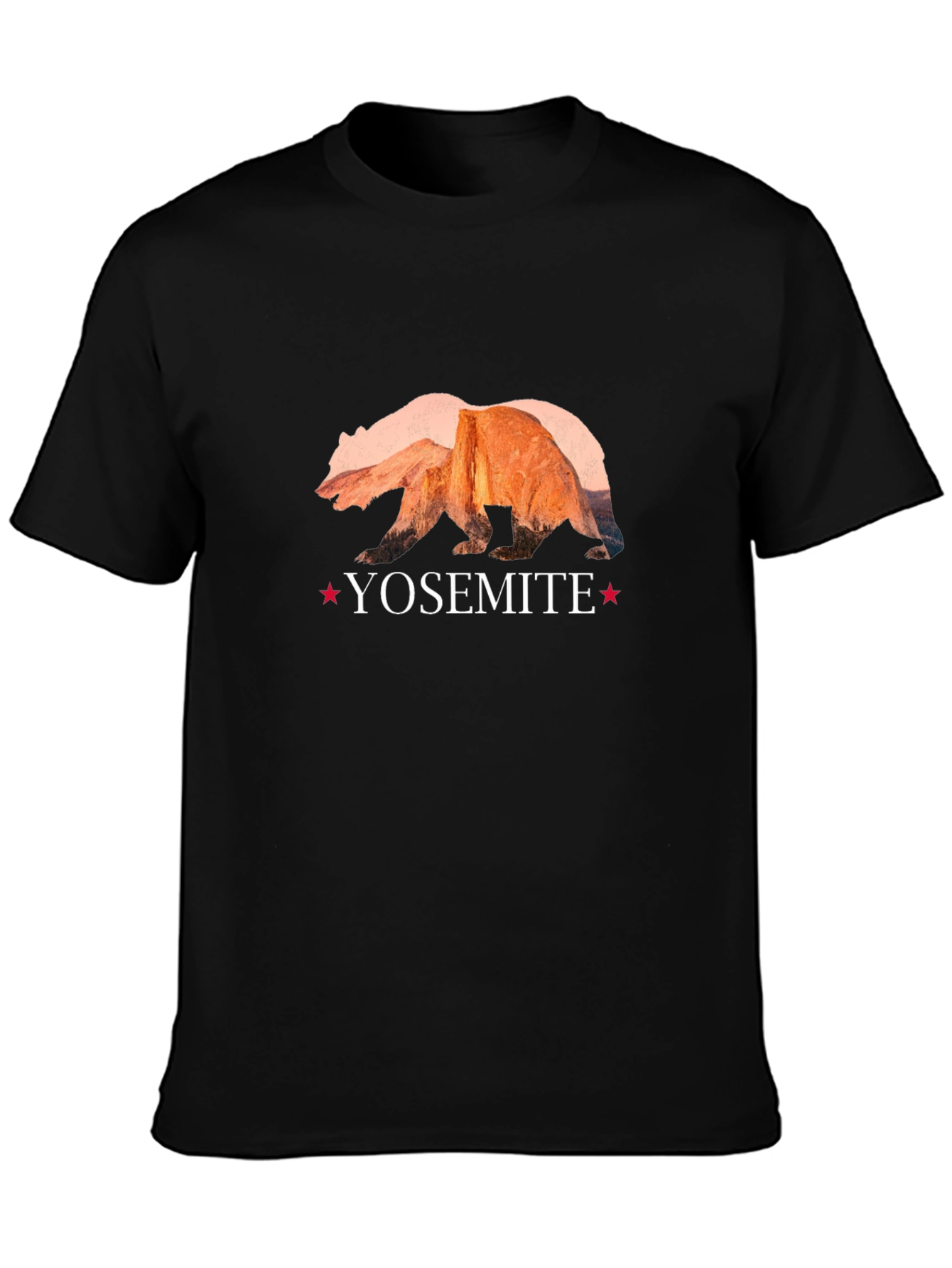 Yosemite Bear Graphic Tee - Nature Inspired Design