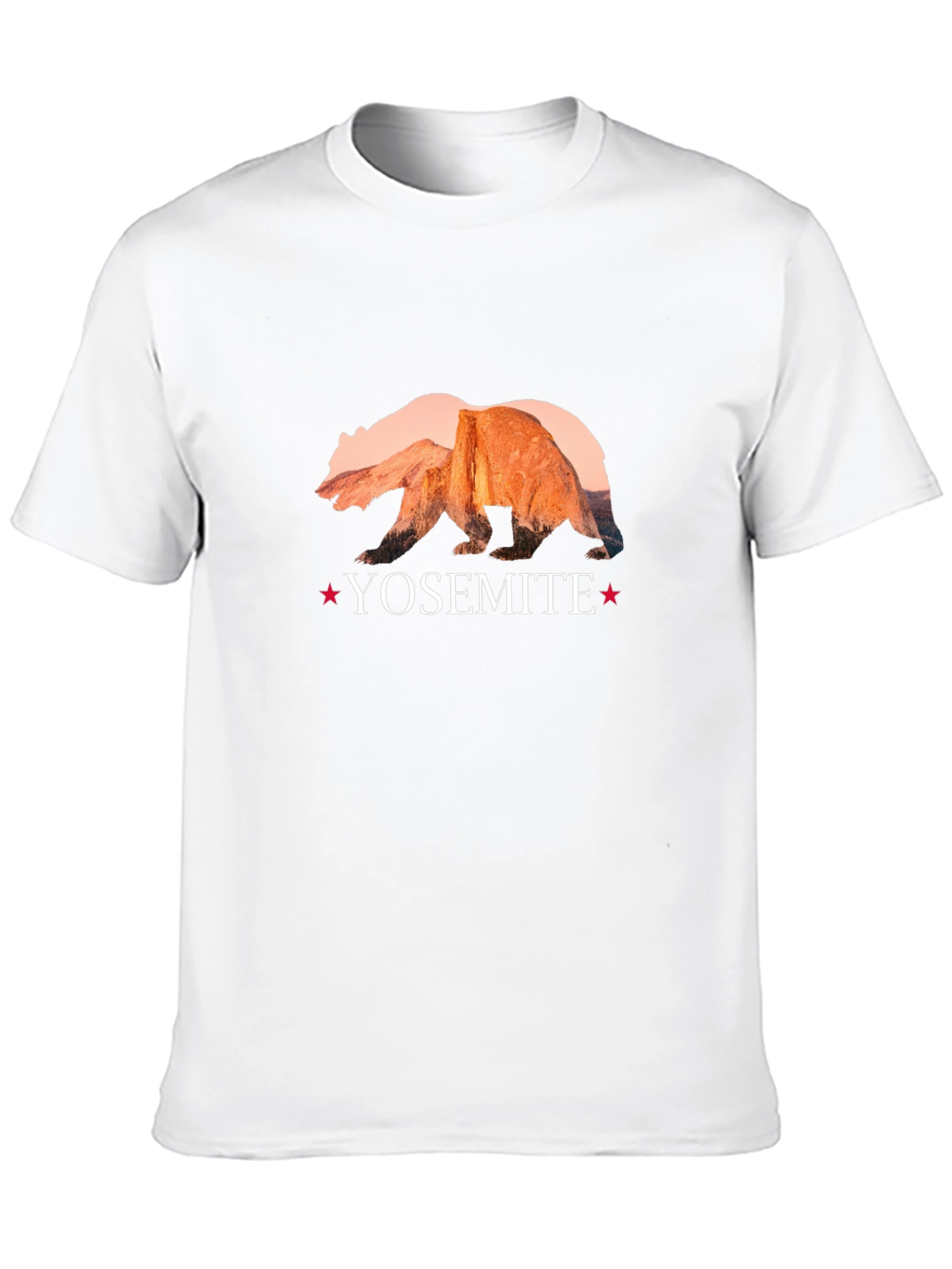 Yosemite Bear Graphic Tee - Nature Inspired Design