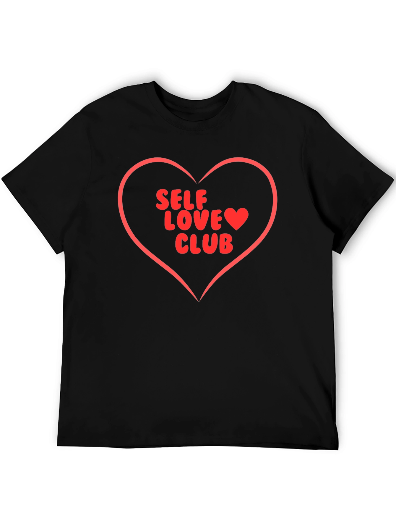 Self Love Club Black T-Shirt