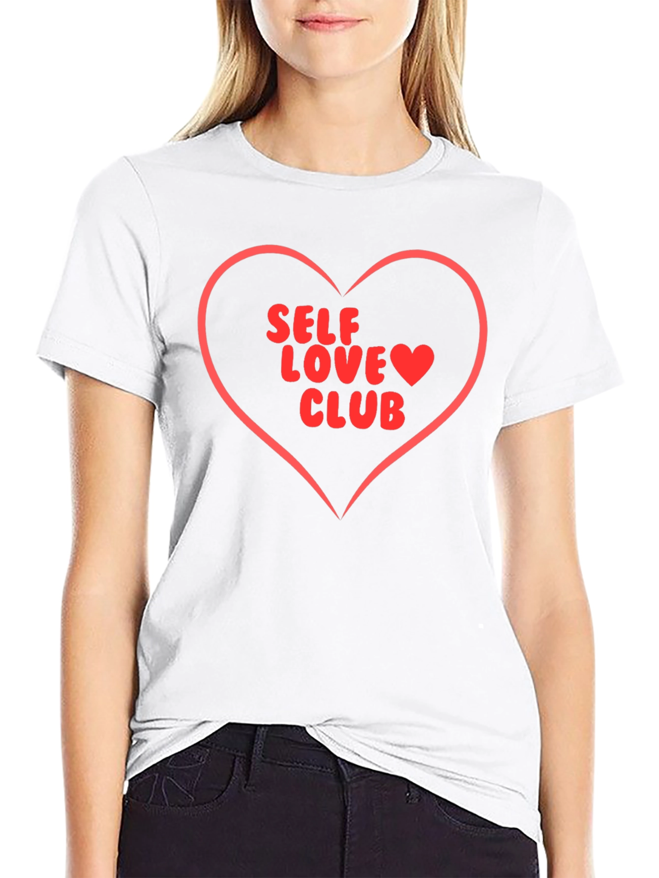 Self Love Club Black T-Shirt