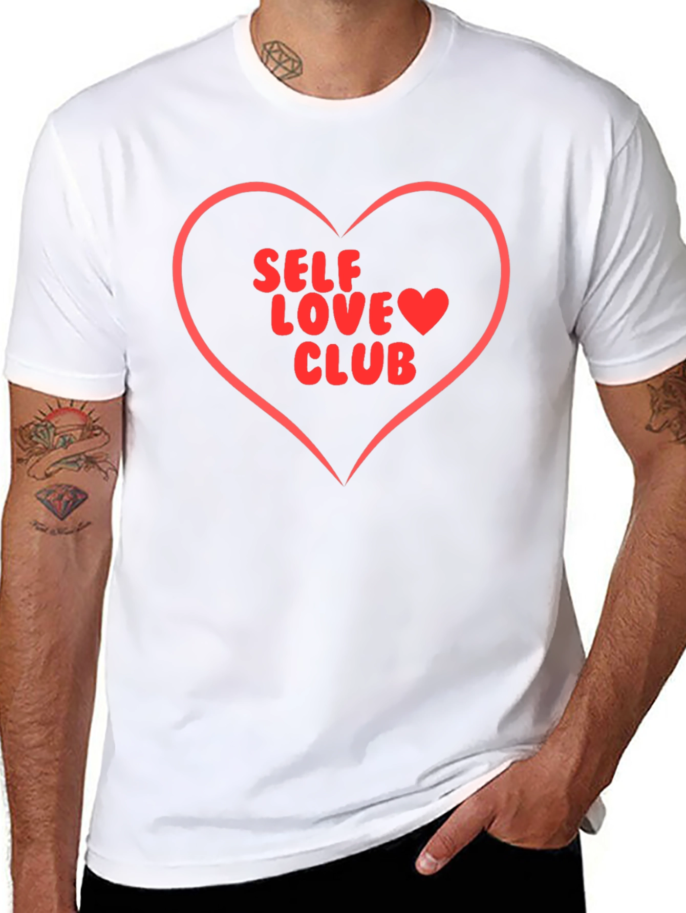Self Love Club Black T-Shirt