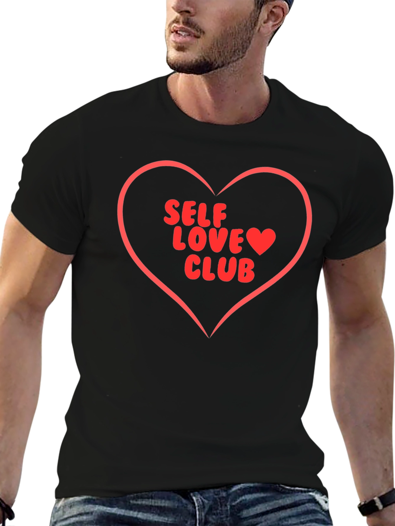 Self Love Club Black T-Shirt