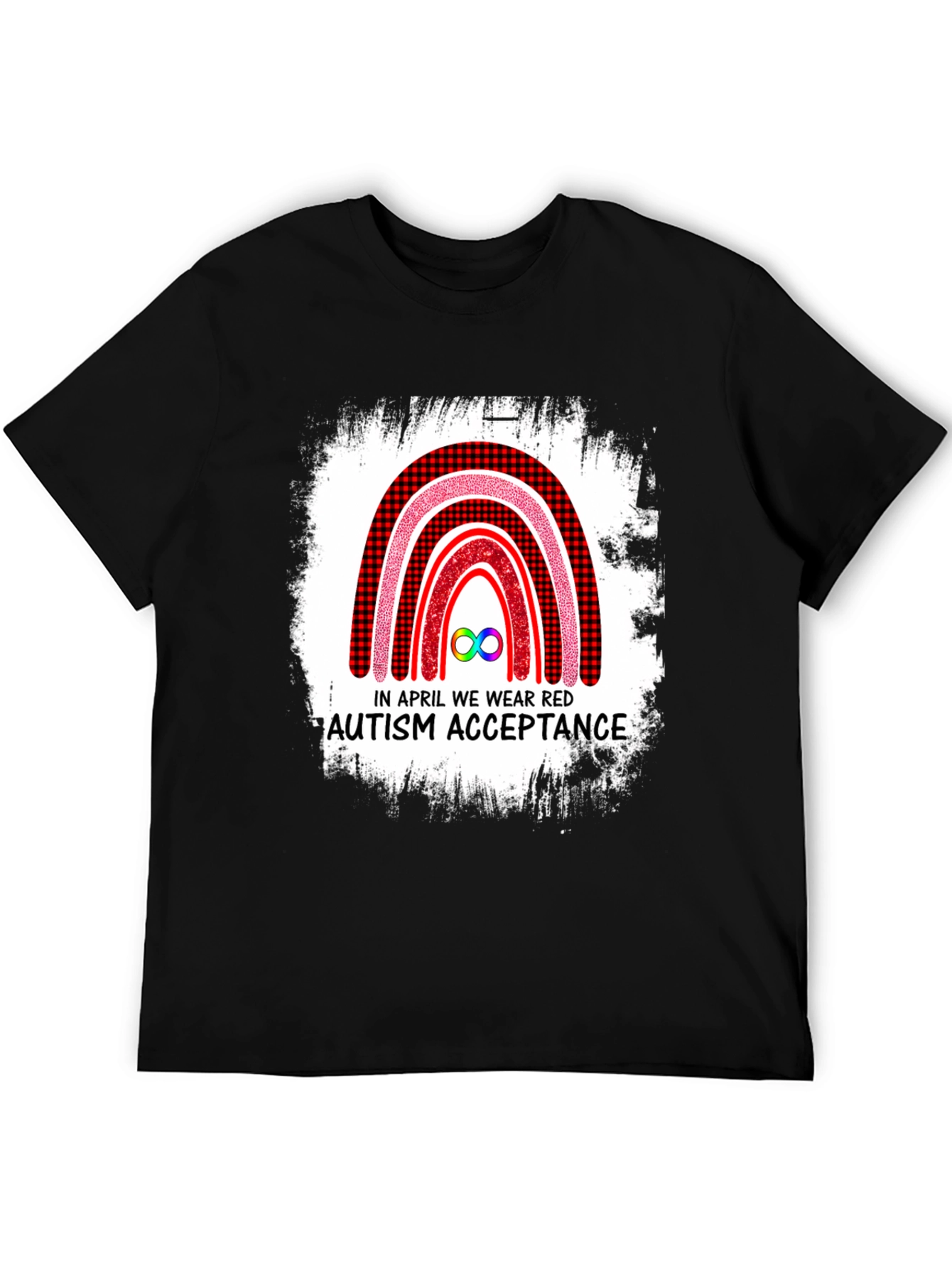 Autism Acceptance Rainbow T-Shirt