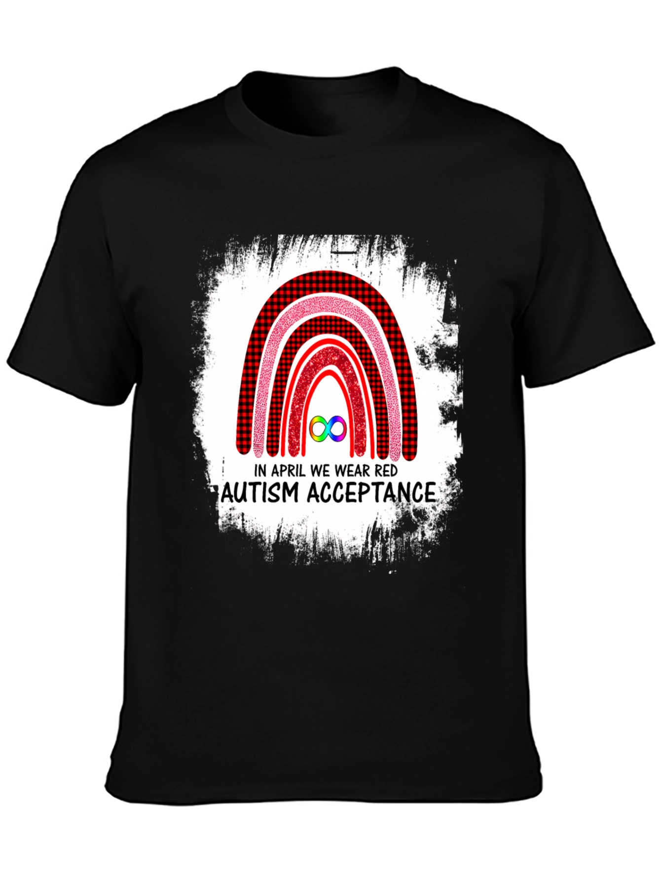 Autism Acceptance Rainbow T-Shirt