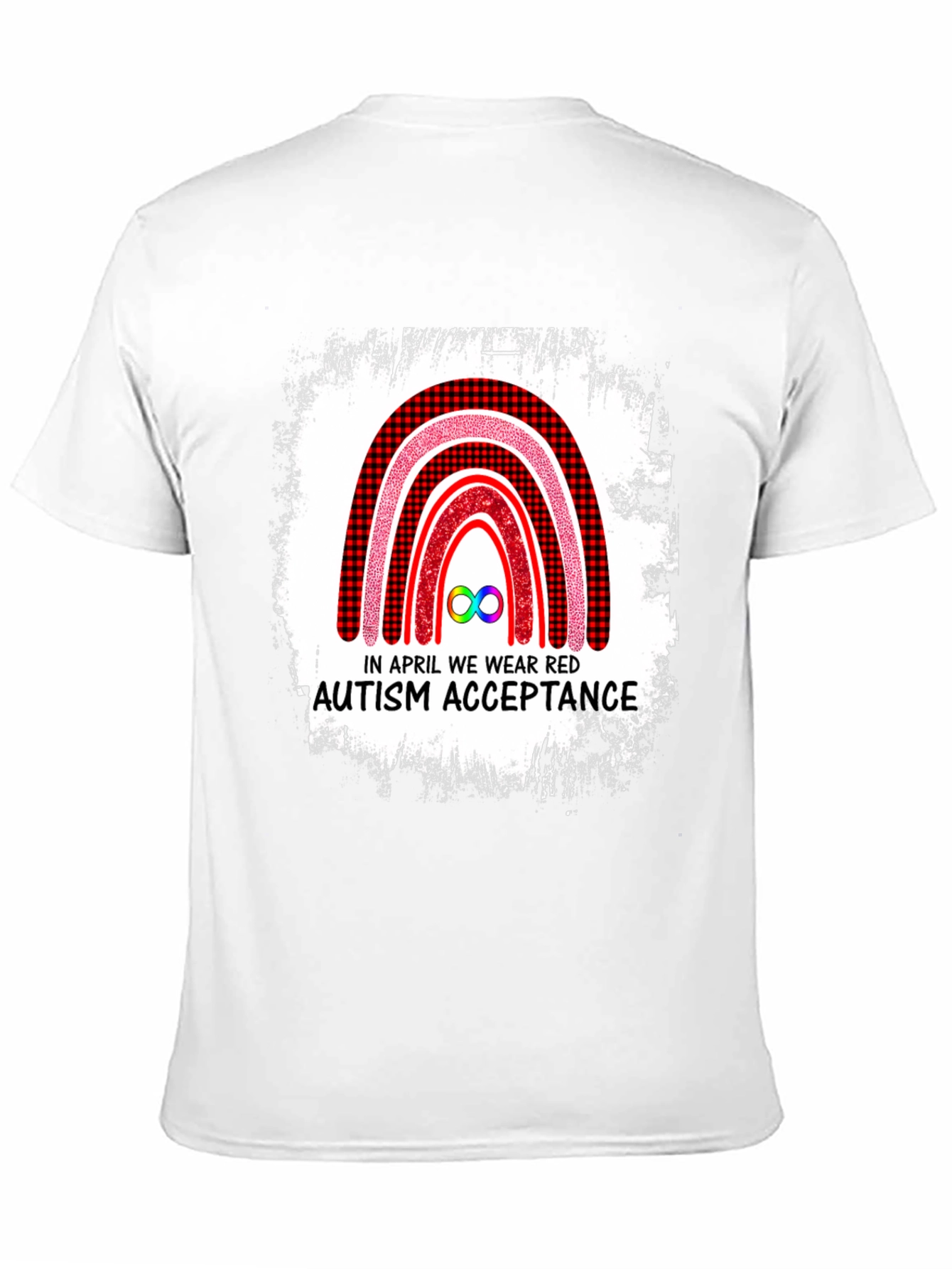 Autism Acceptance Rainbow T-Shirt