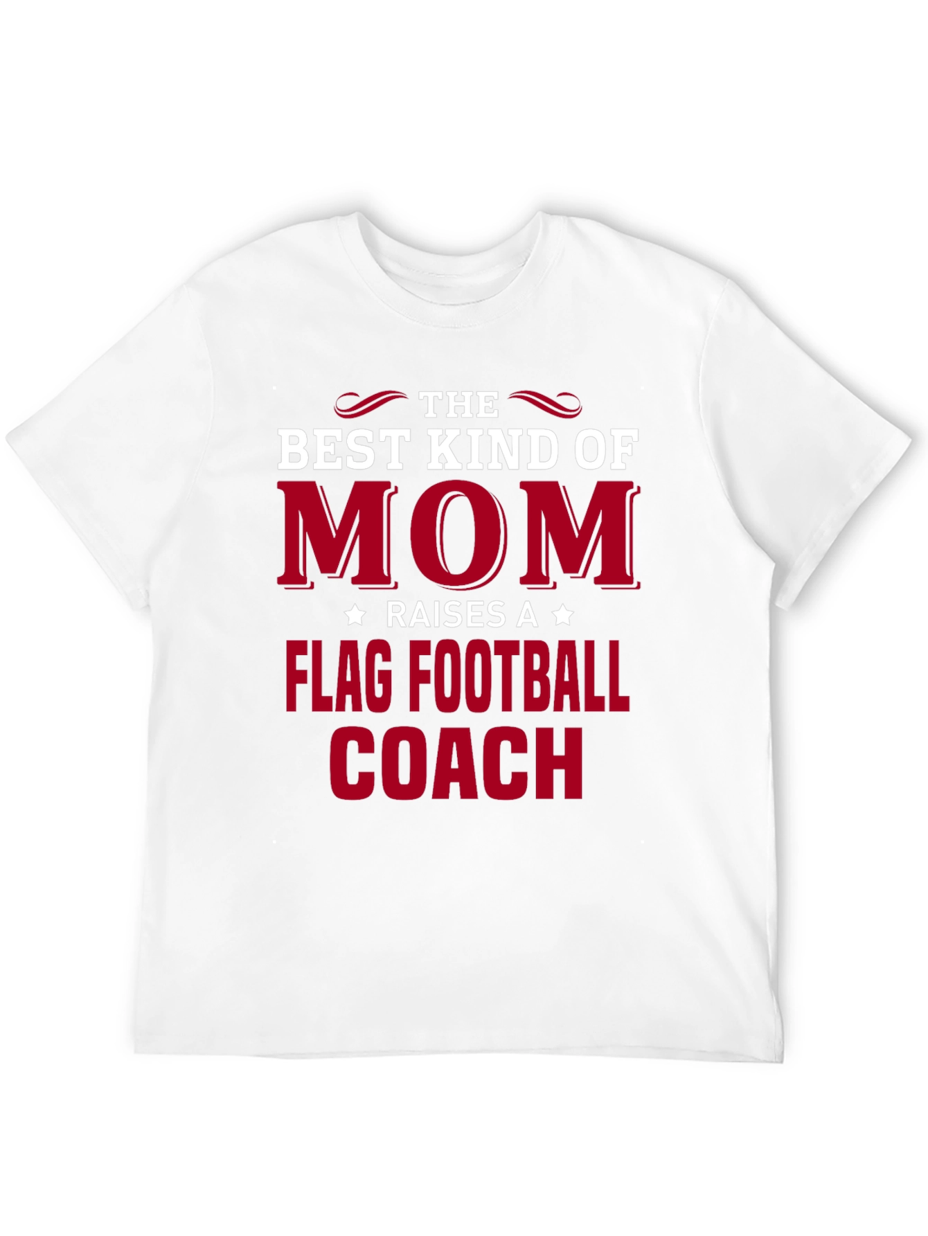 Best Kind of Mom Flag Football Coach T-Shirt