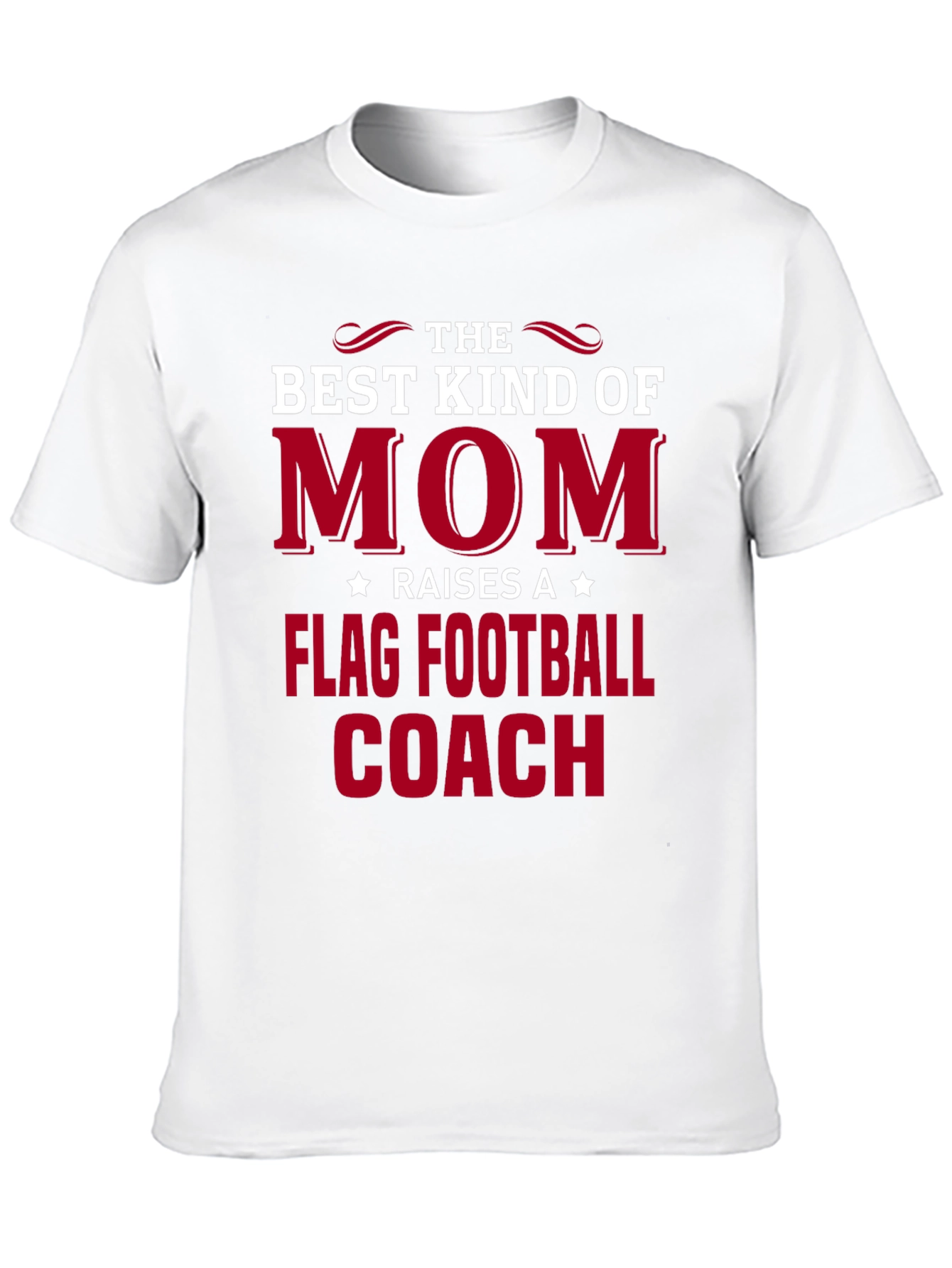 Best Kind of Mom Flag Football Coach T-Shirt