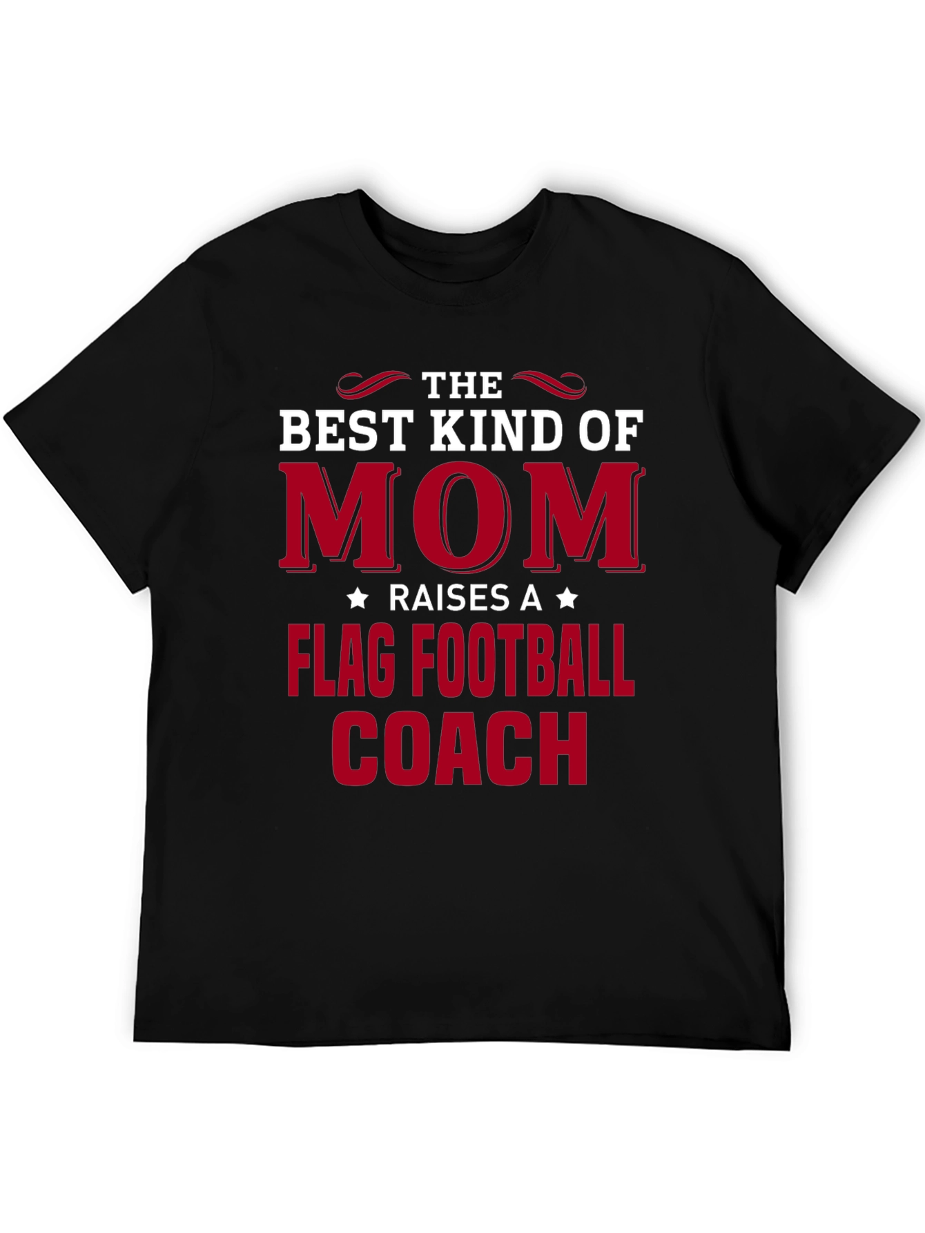 Best Kind of Mom Flag Football Coach T-Shirt