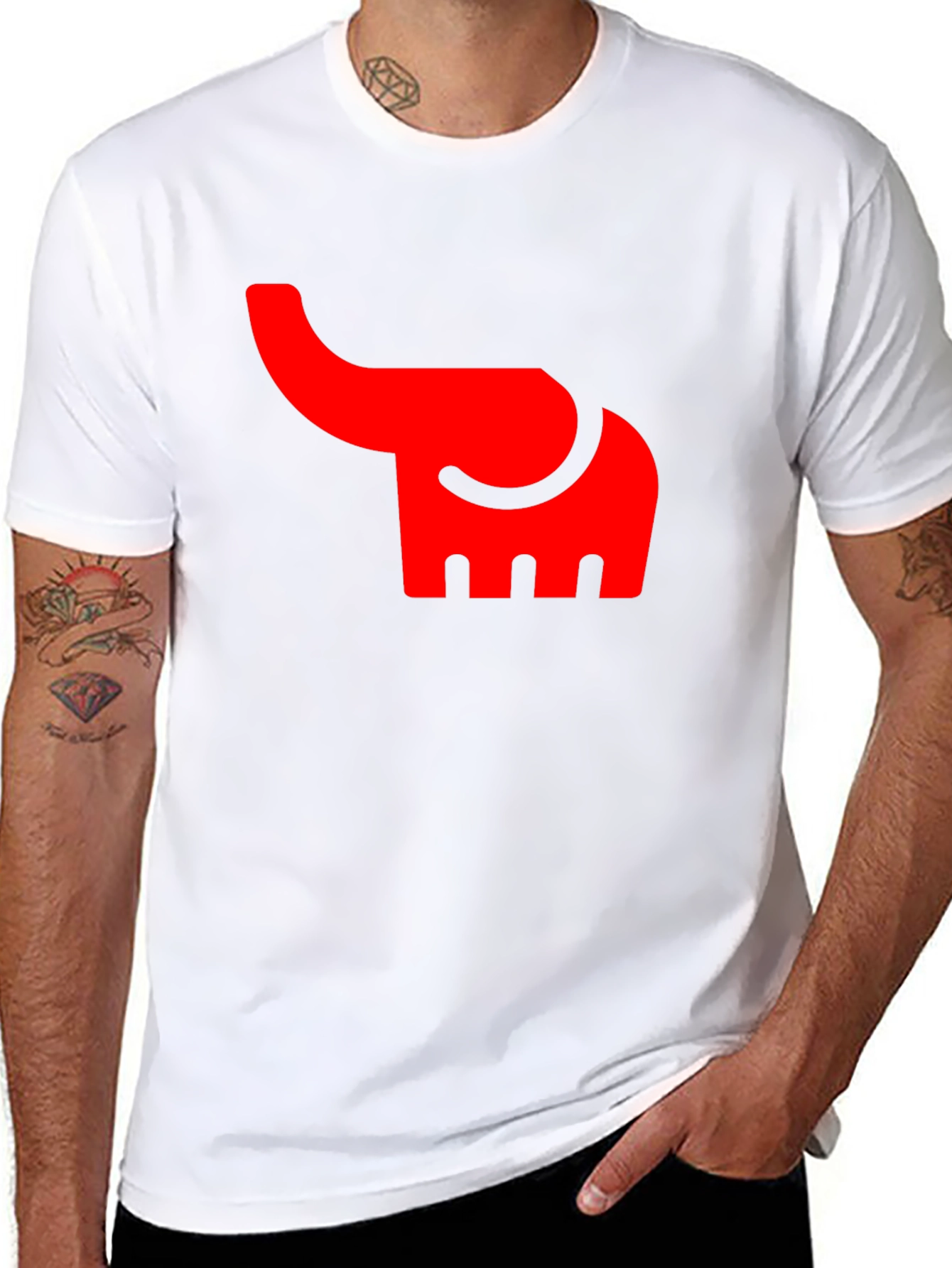 Elephant Graphic Tee - Modern Menswear