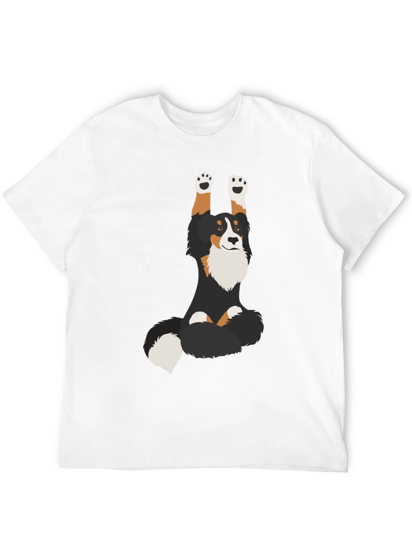 Yoga Dog Graphic Tee - Black Unisex T-Shirt