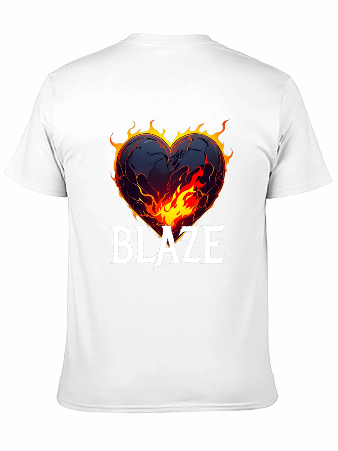 Fiery Heart Blaze T-Shirt