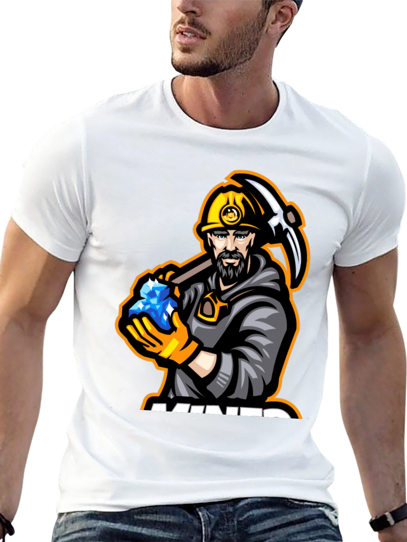 Miner Graphic T-Shirt