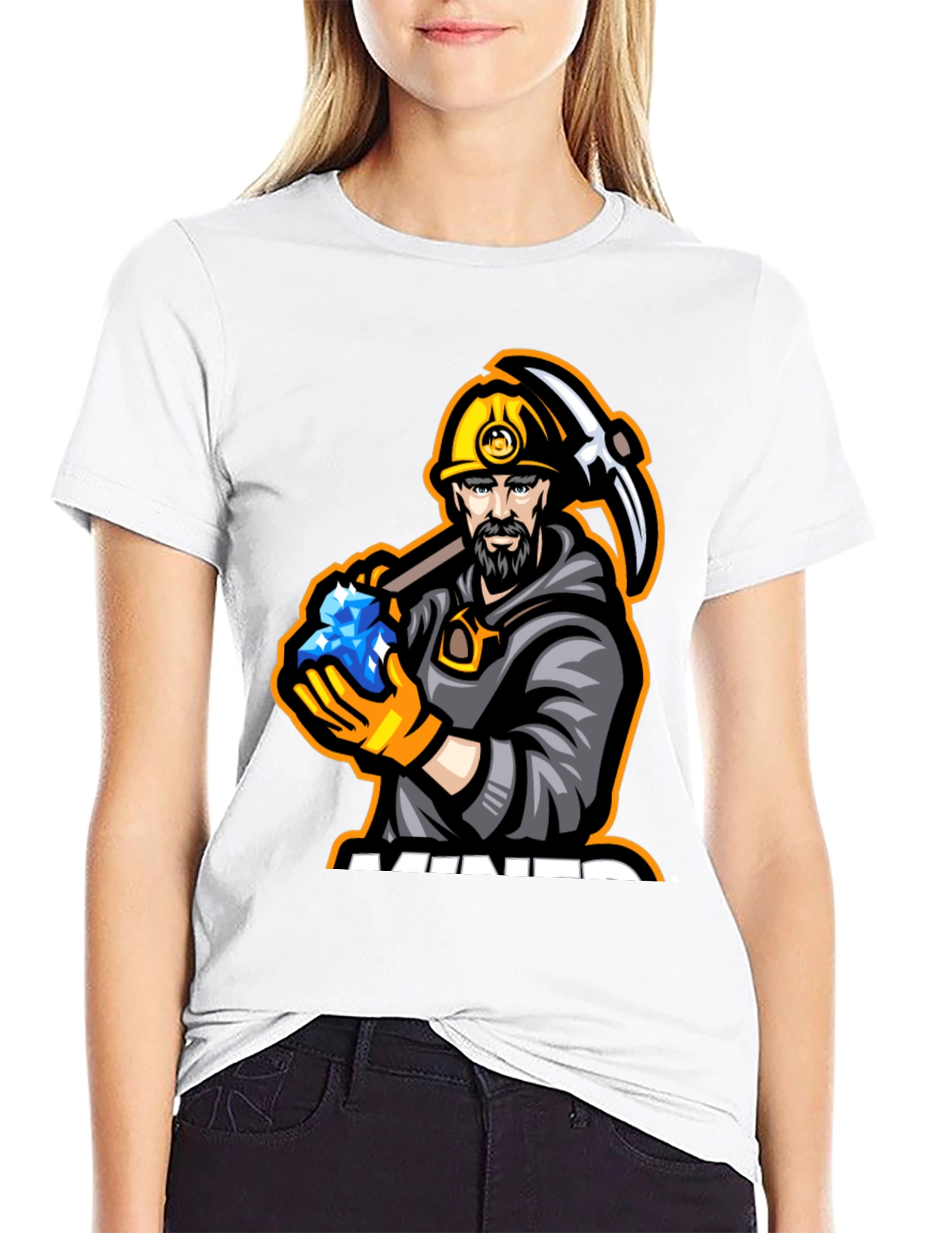 Miner Graphic T-Shirt
