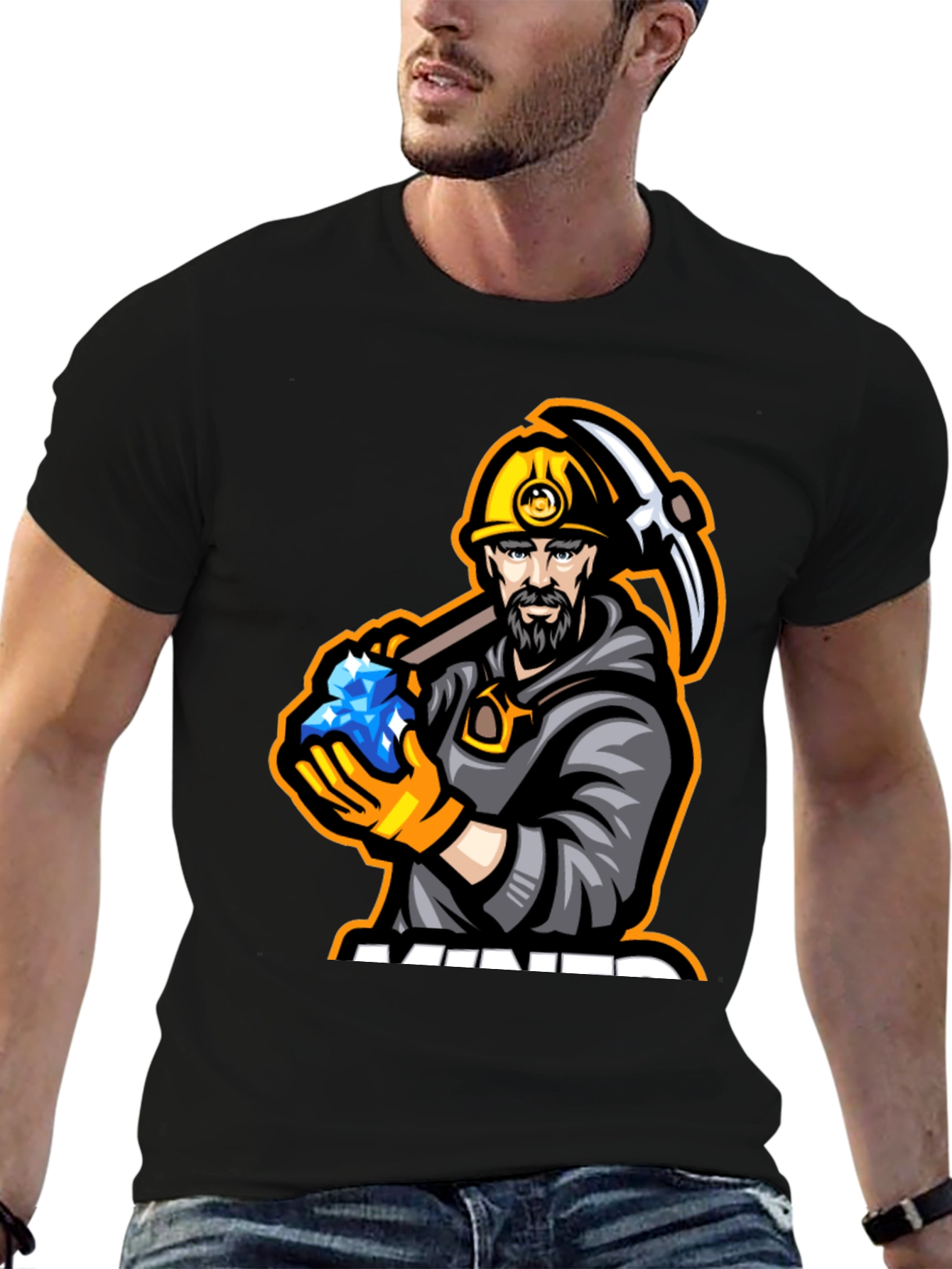 Miner Graphic T-Shirt