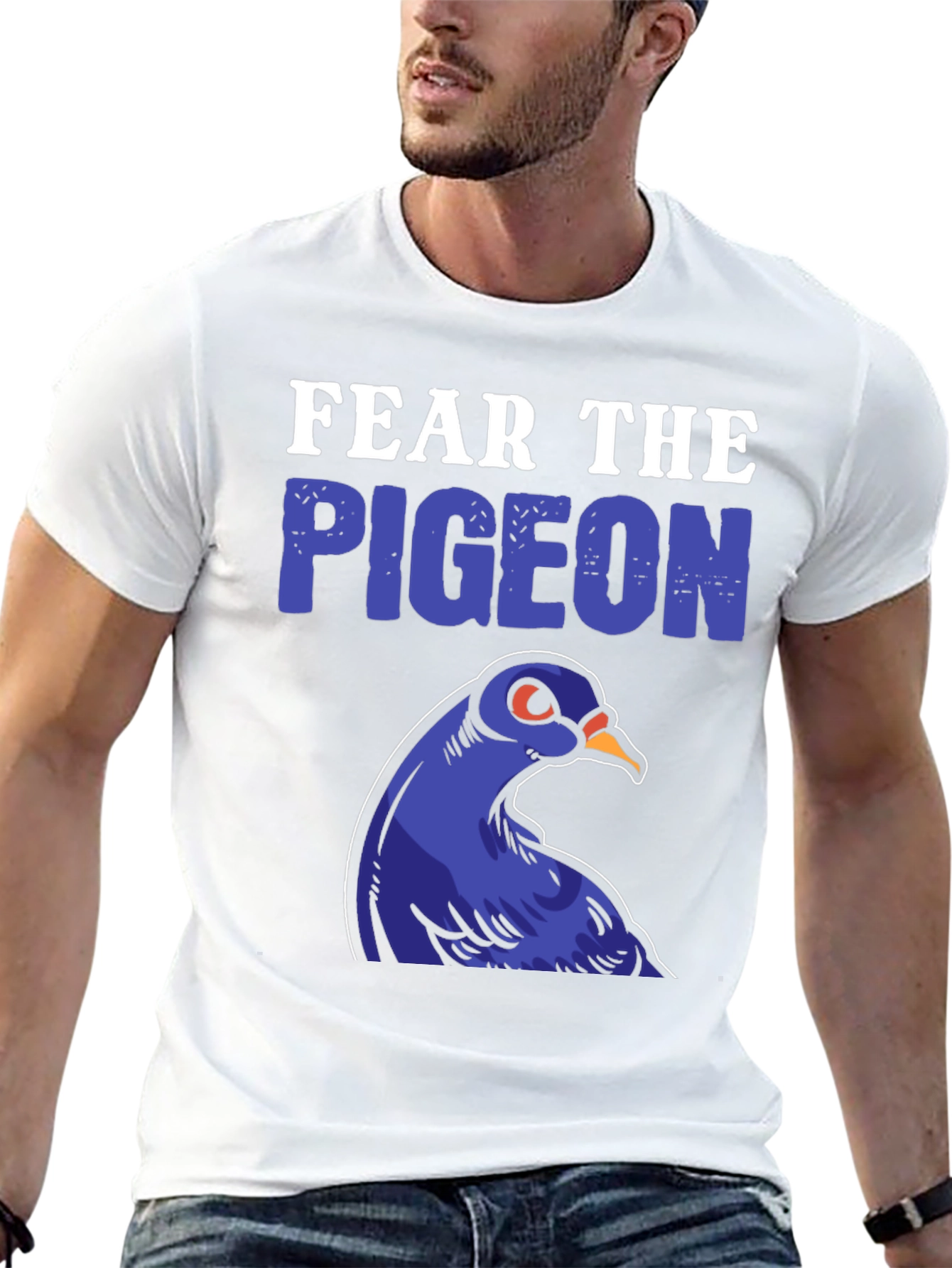 Fear the Pigeon Graphic T-Shirt