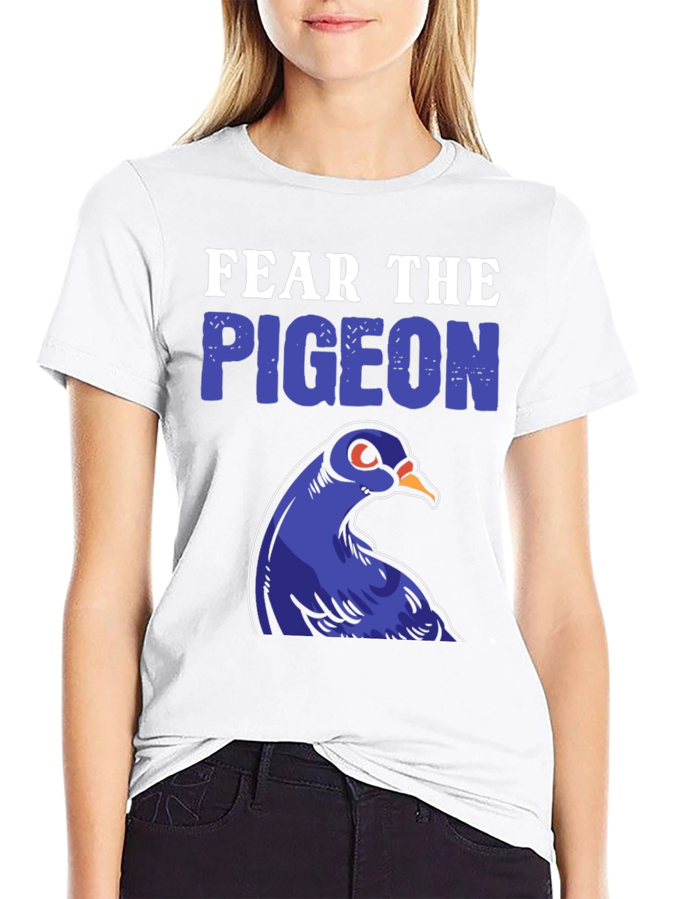 Fear the Pigeon Graphic T-Shirt