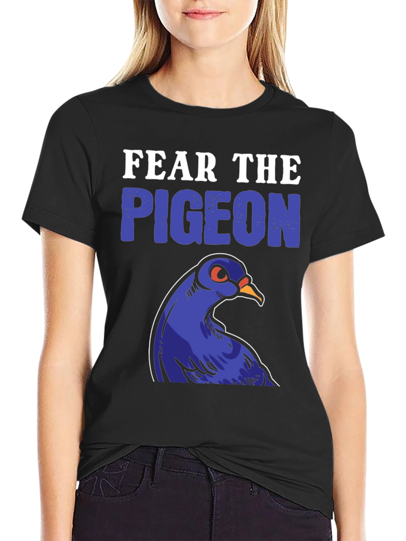 Fear the Pigeon Graphic T-Shirt