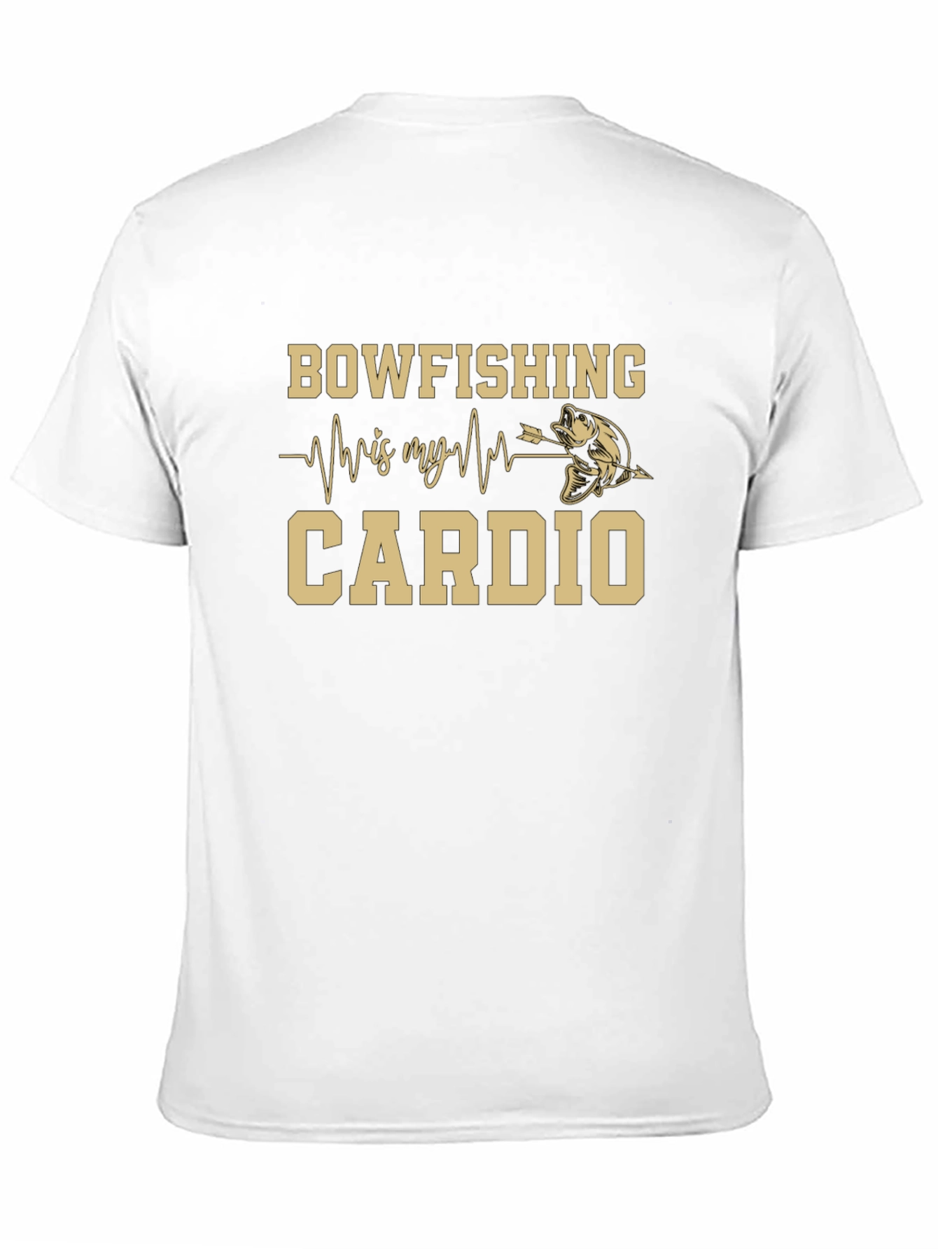 Bowfishing Is My Cardio T-Shirt - Black