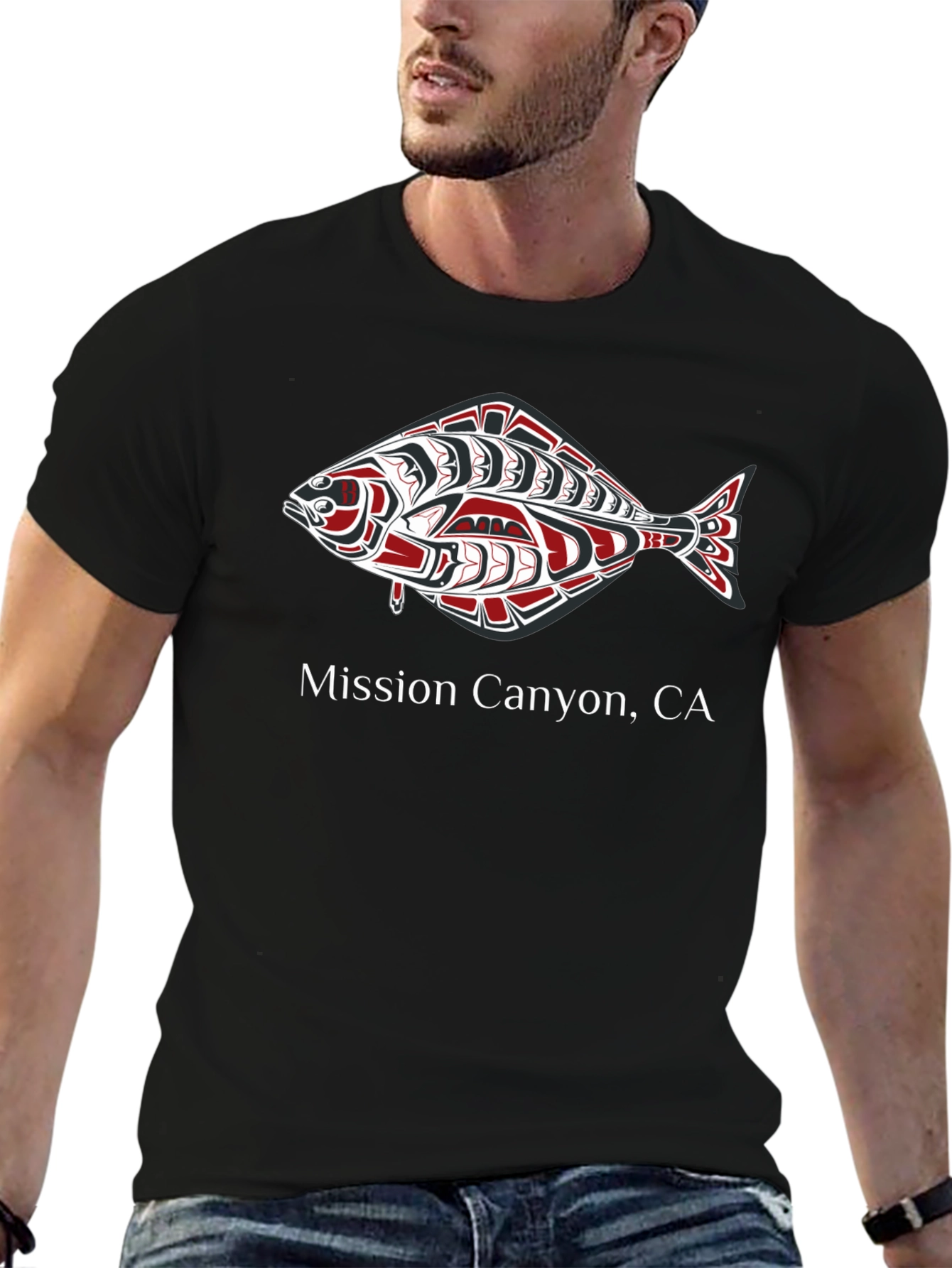 Mission Canyon Fish Graphic Tee
