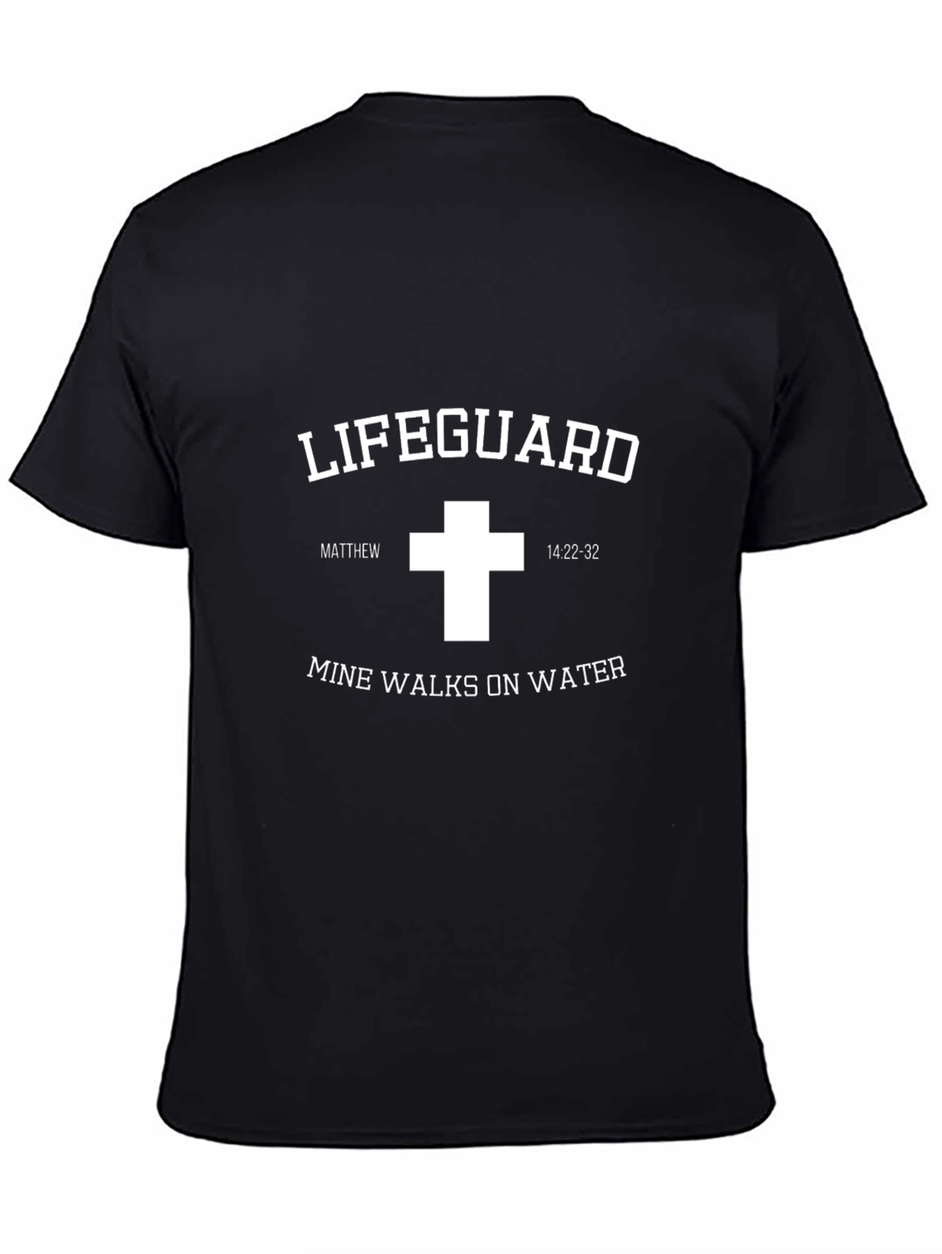 Lifeguard Jesus T-Shirt - Mine Walks on Water